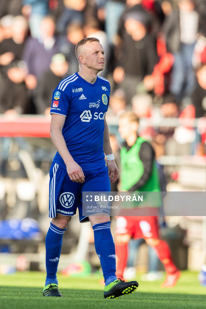 Sundsvalls Tobias Eriksson deppar
