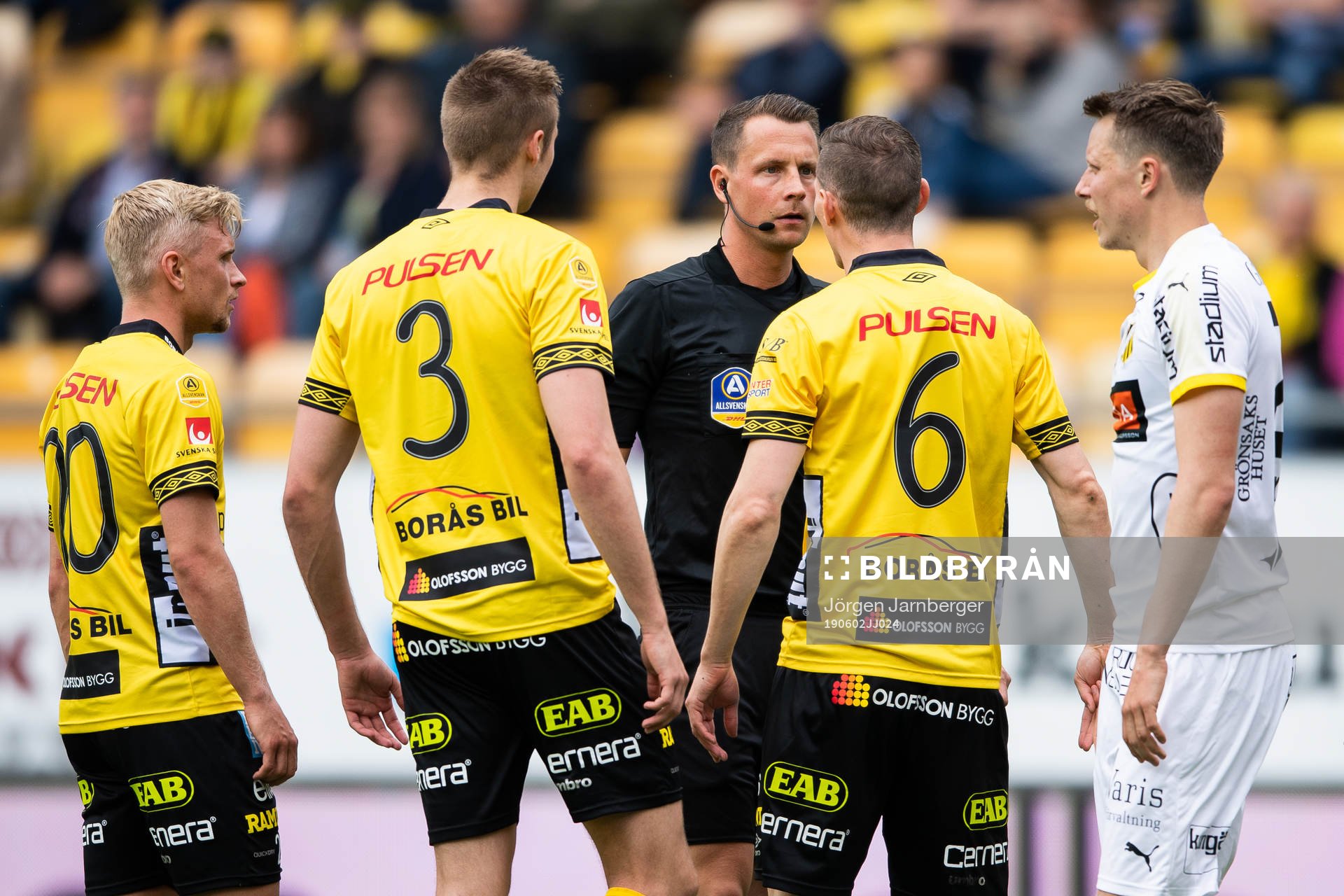 Elfsborgs Simon Strand, Stian Rode Gregersen och Jon