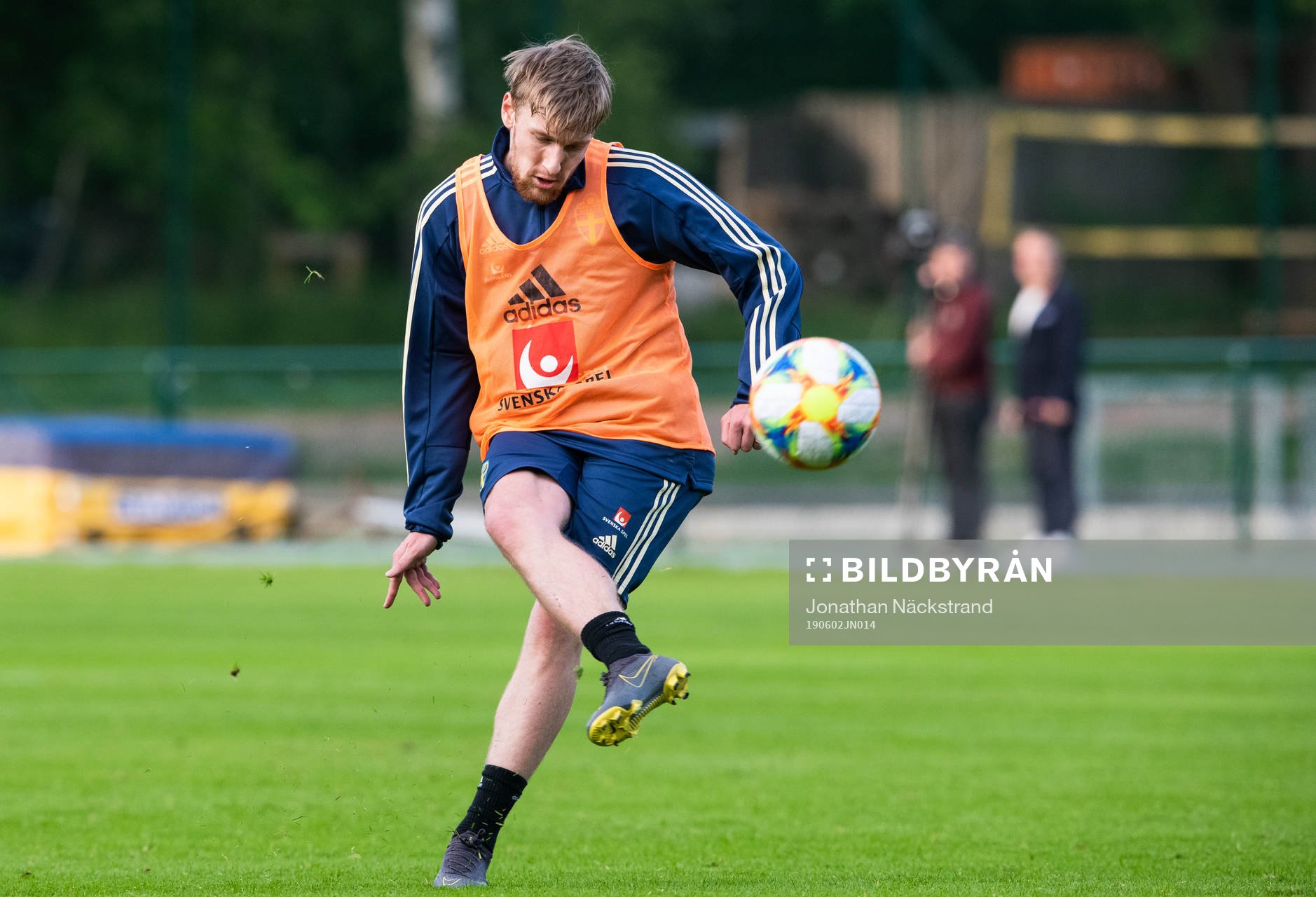 Emil Forsberg of the Swedish national football team