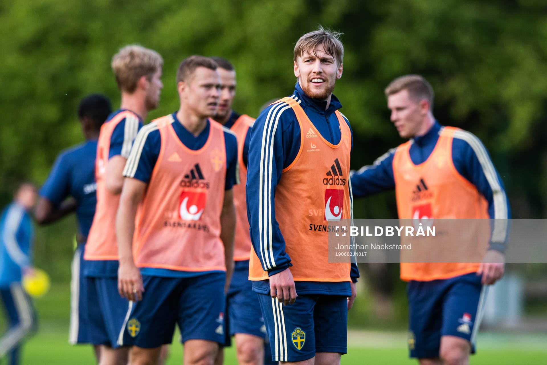 Emil Forsberg of the Swedish national football team