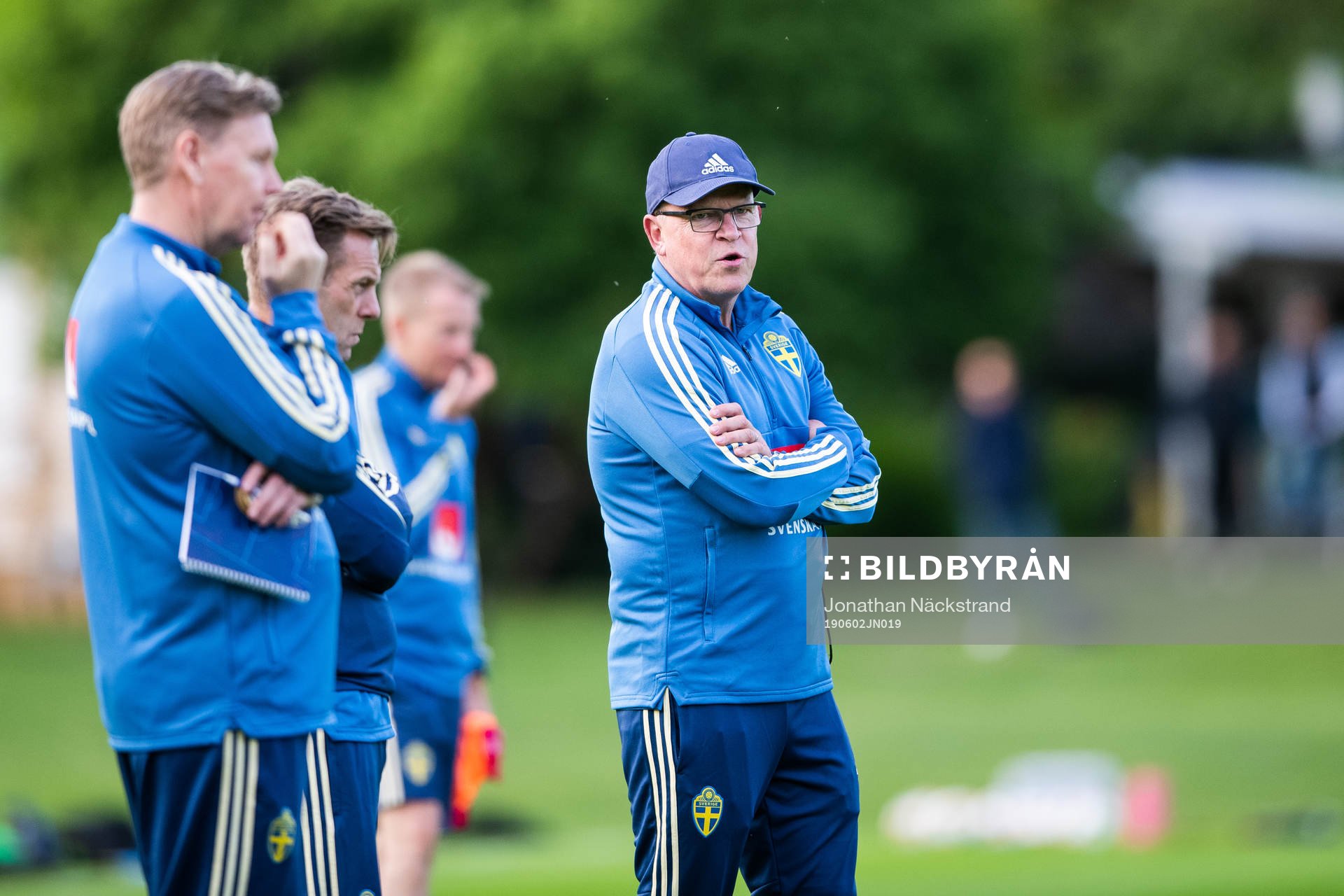 Head coach Janne Andersson of the Swedish national football