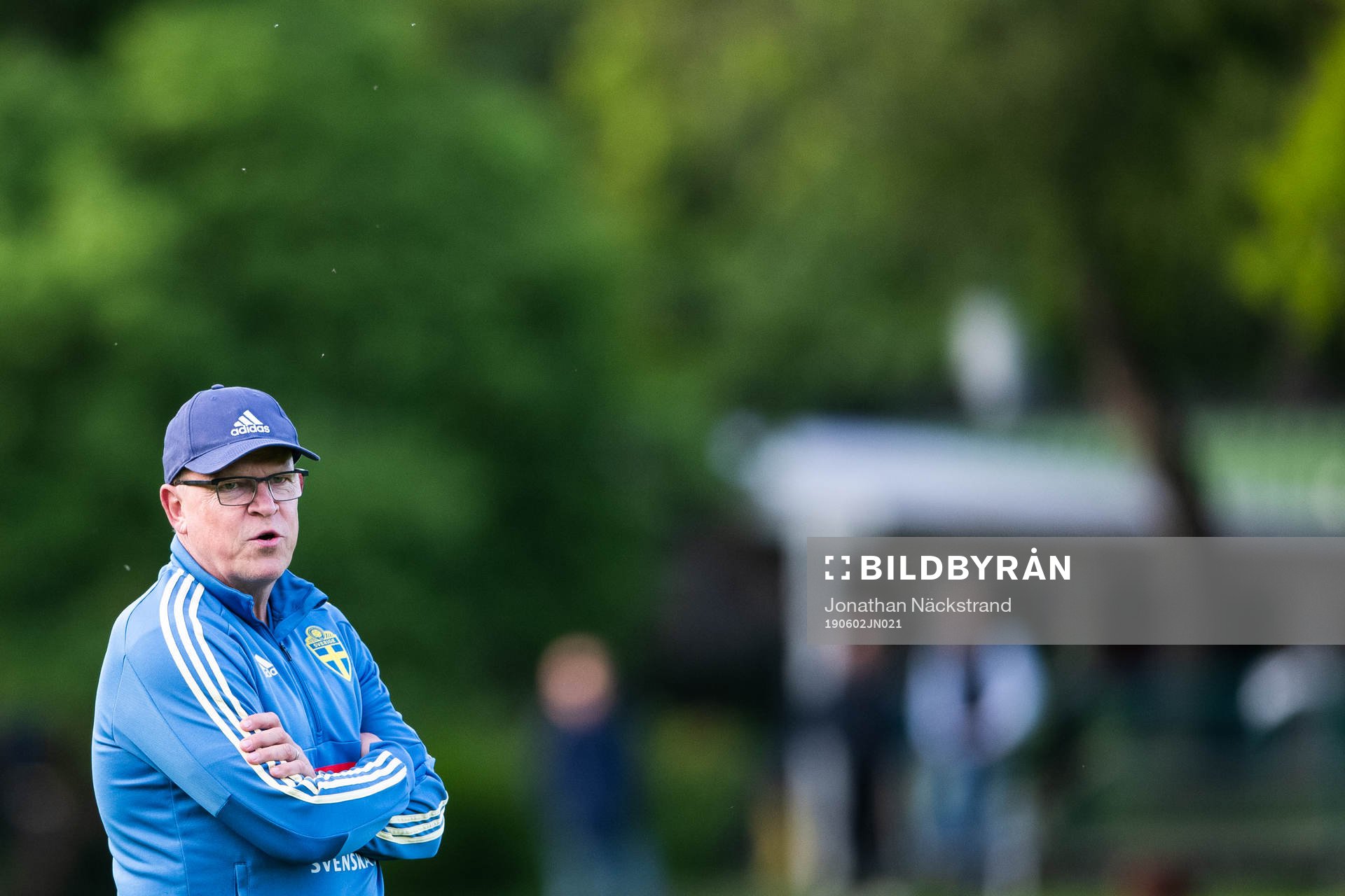 Head coach Janne Andersson of the Swedish national football