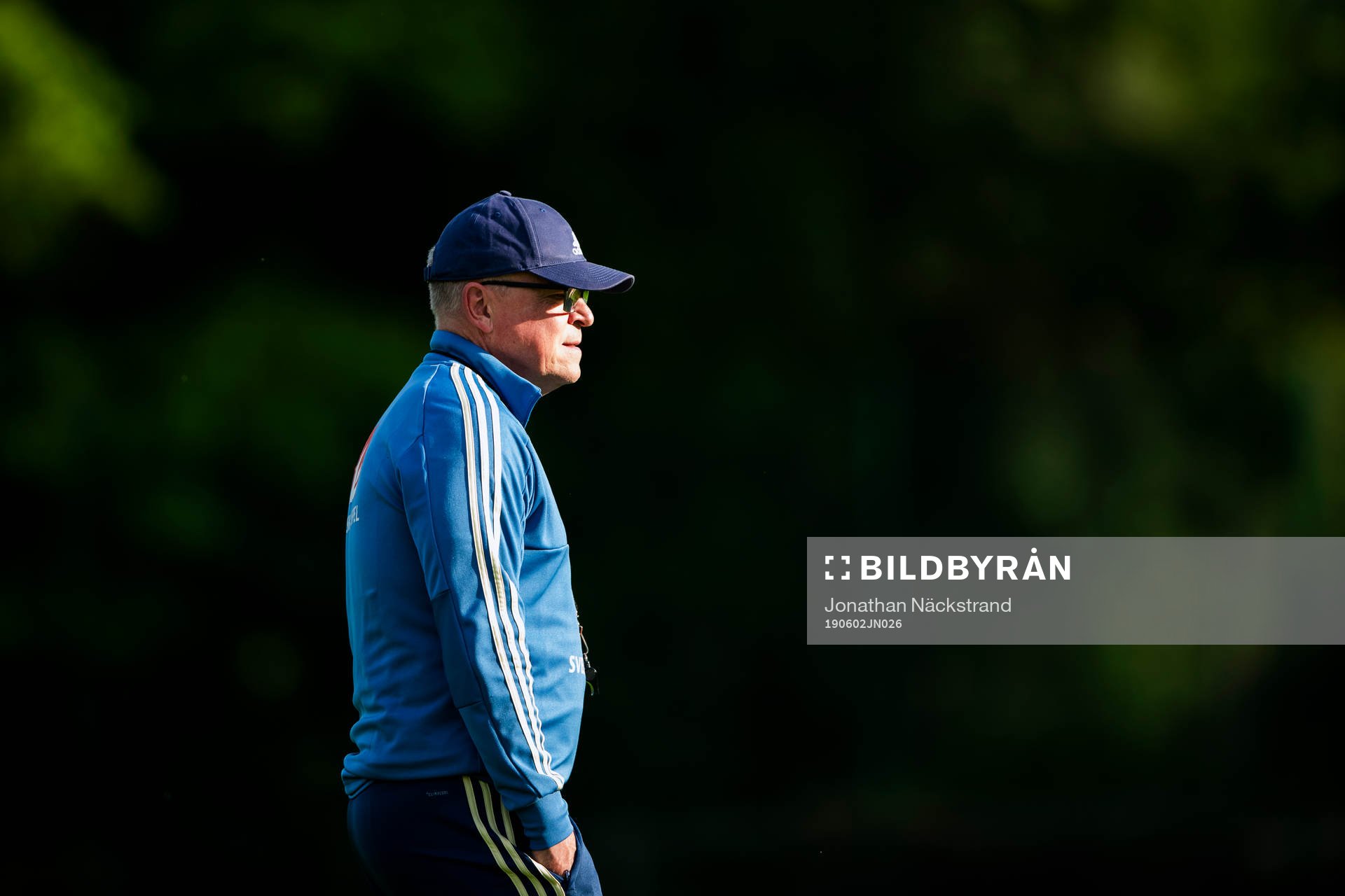 Head coach Janne Andersson of the Swedish national football