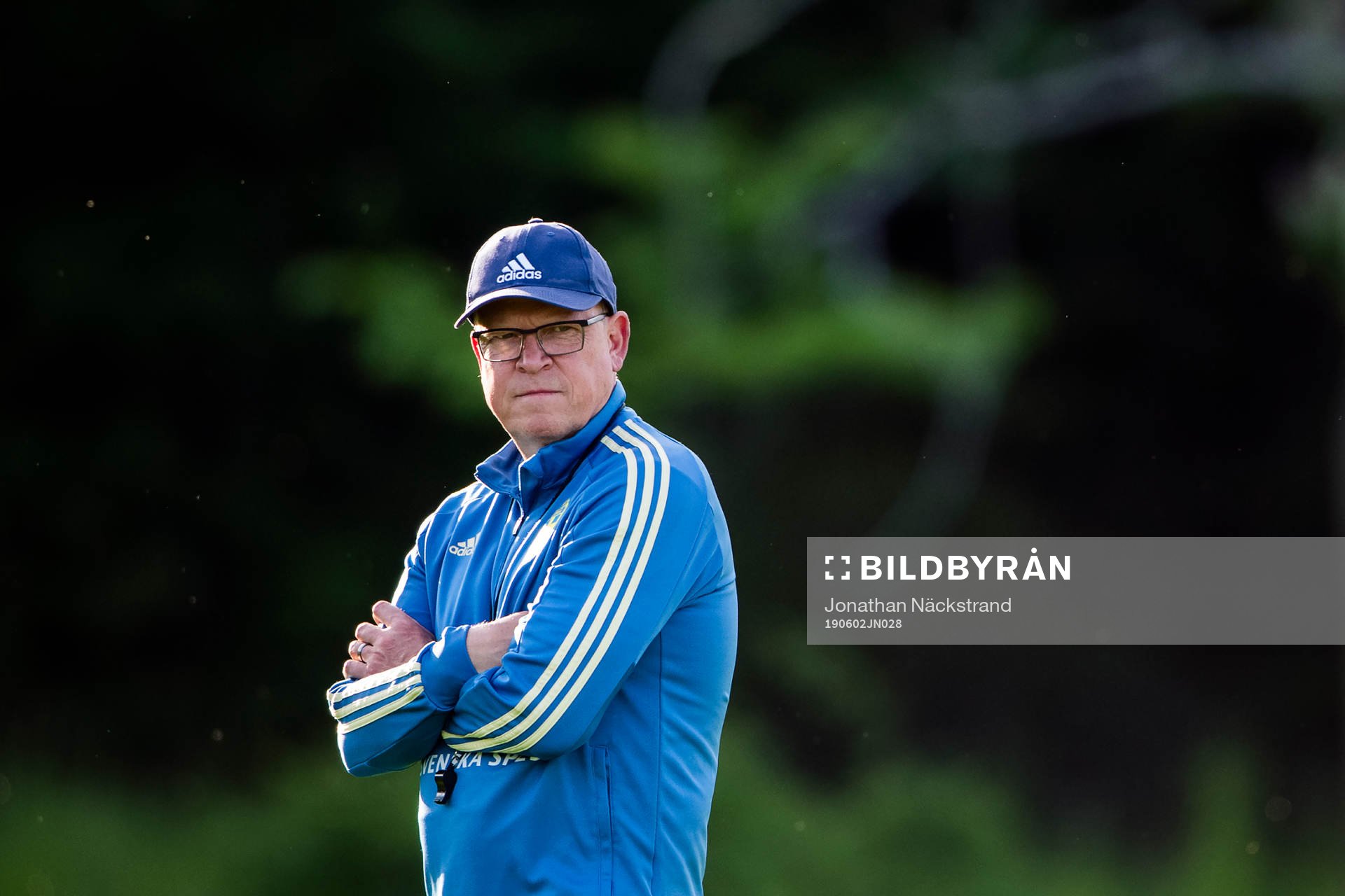 Head coach Janne Andersson of the Swedish national football
