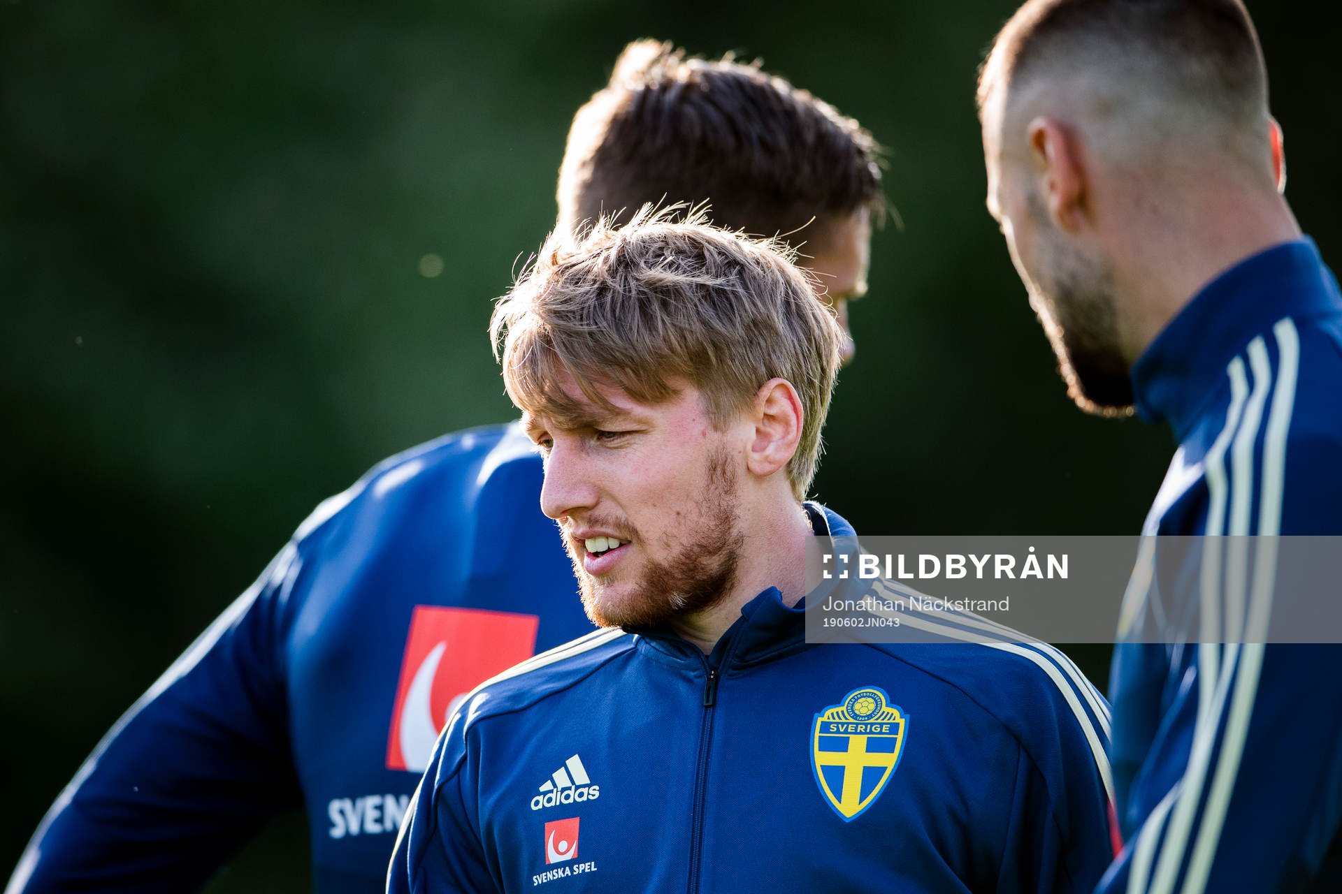 Emil Forsberg of the Swedish national football team