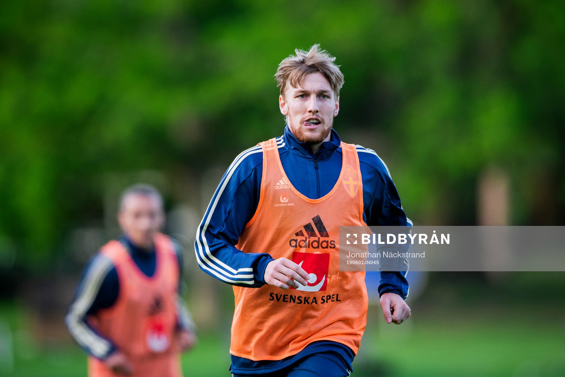 Emil Forsberg of the Swedish national football team