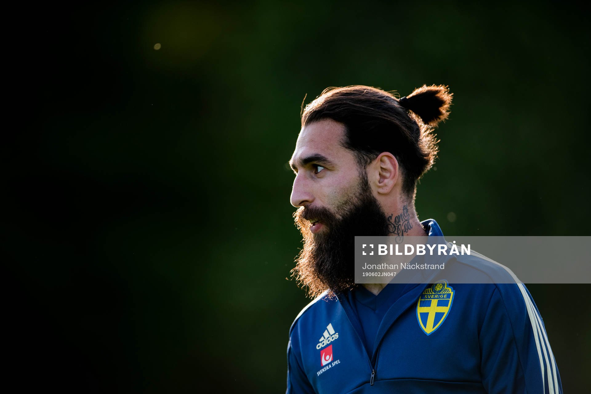 Jimmy Durmaz of the Swedish national football team