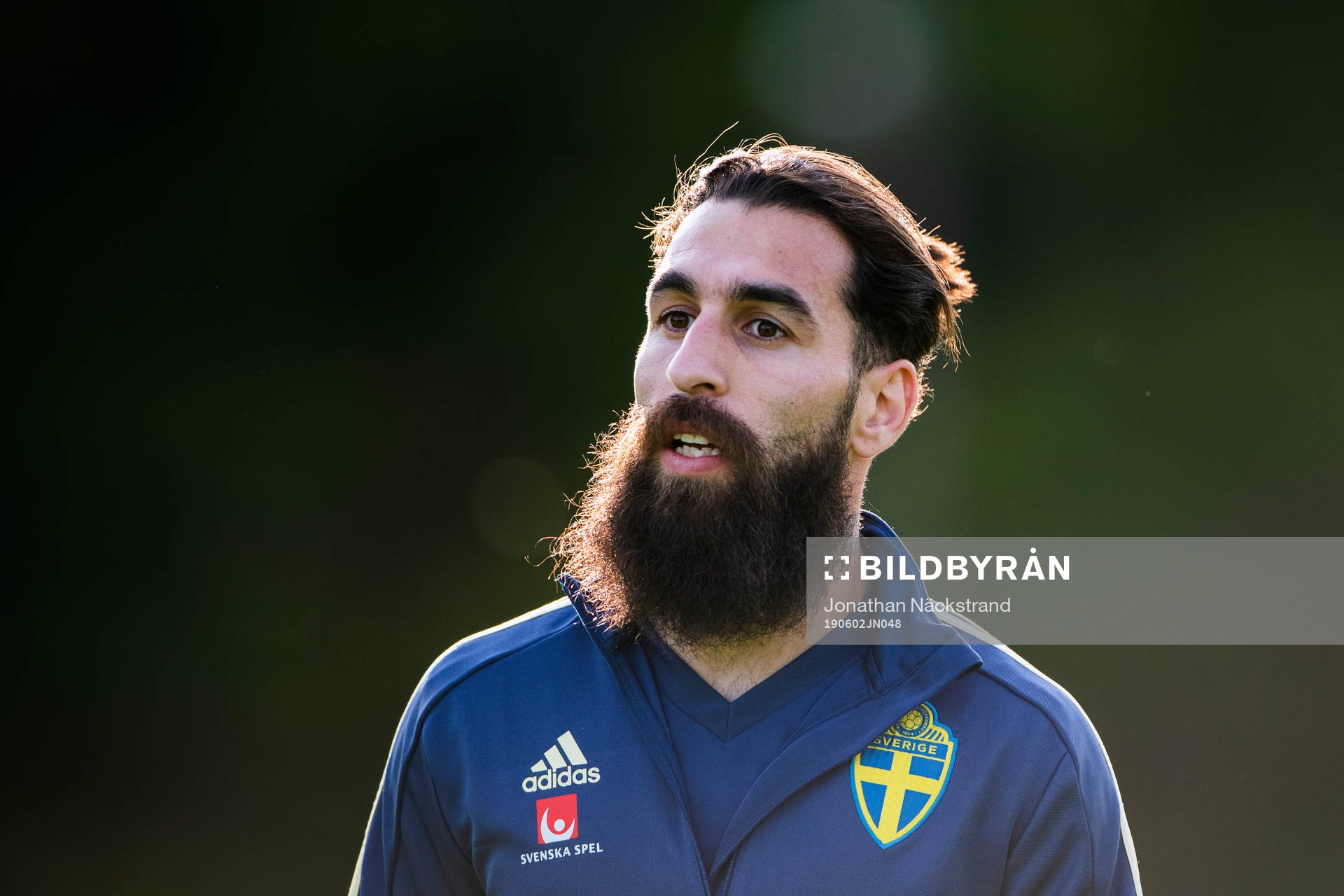Jimmy Durmaz of the Swedish national football team