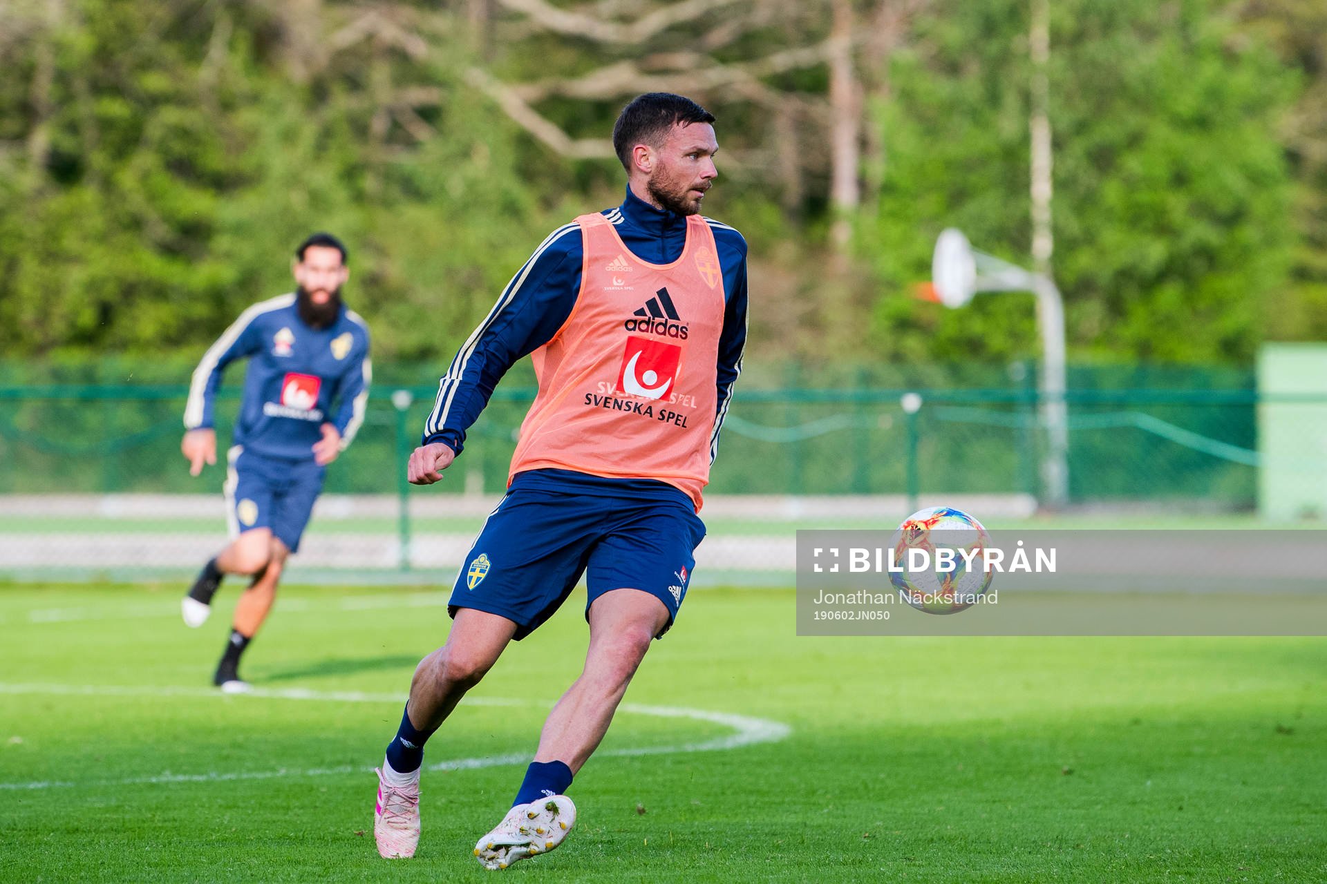 Marcus Berg of the Swedish national football team
