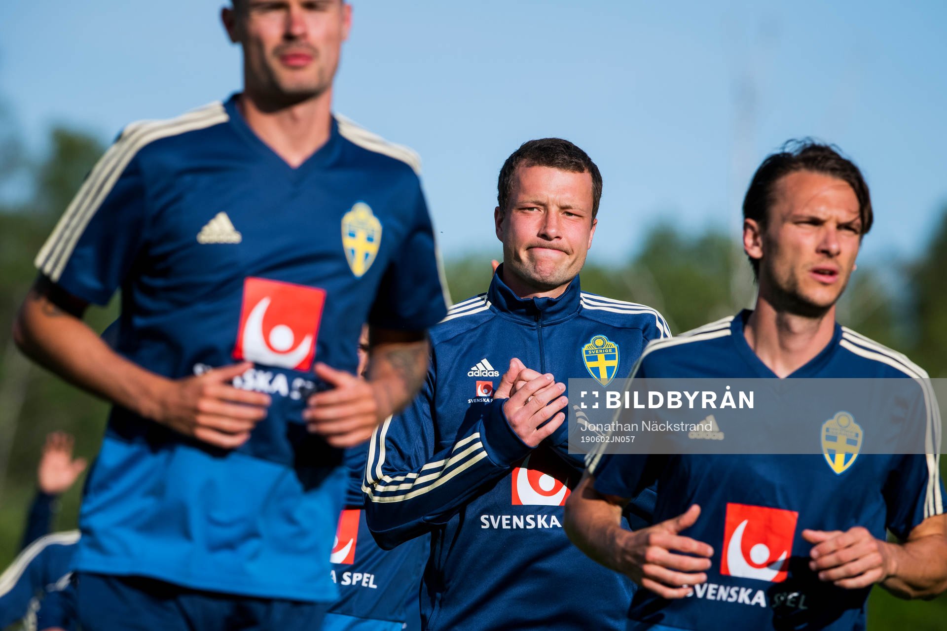 Jakob Johansson of the Swedish national football team