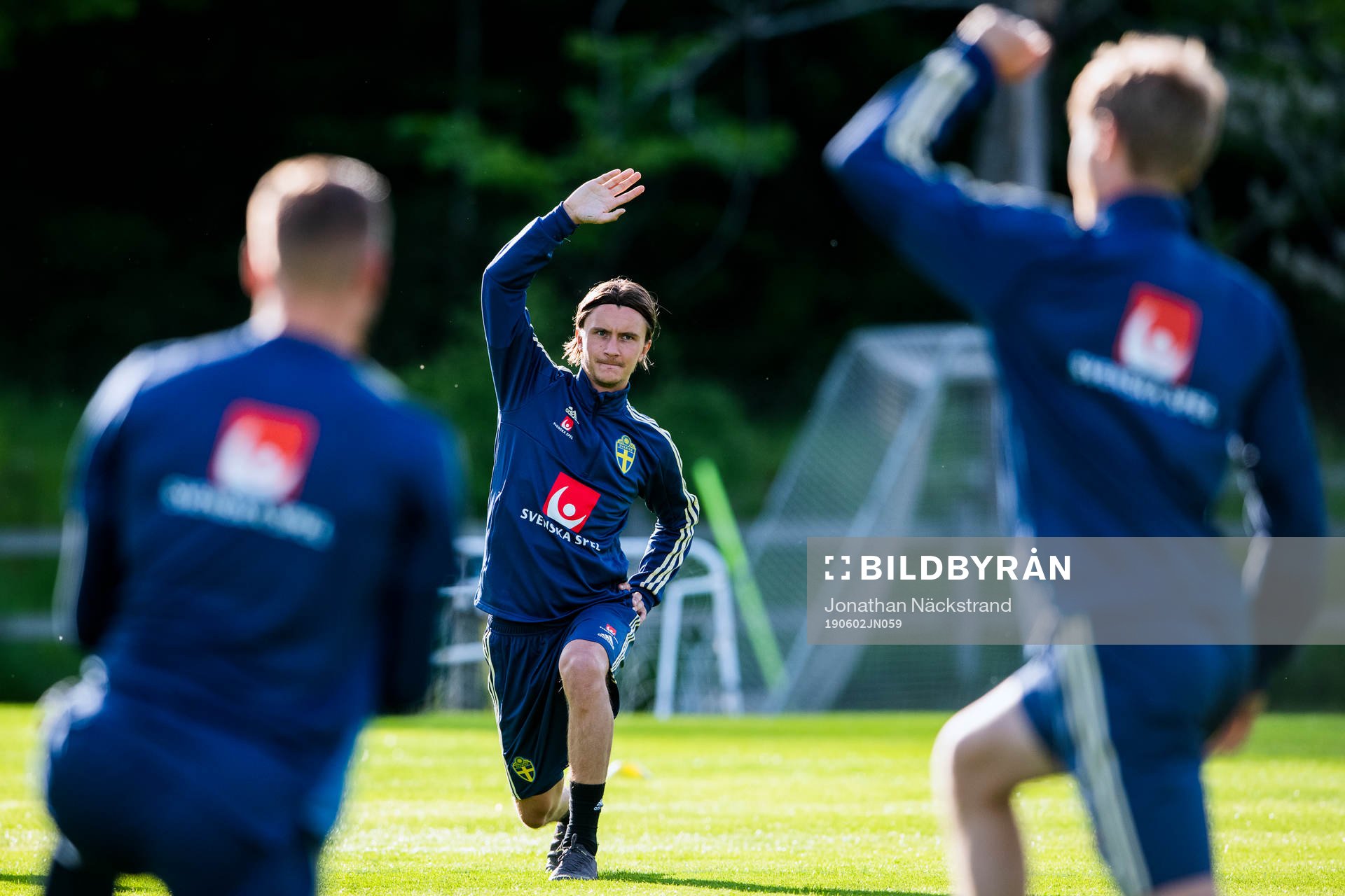 Kristoffer Olsson of the Swedish national football team