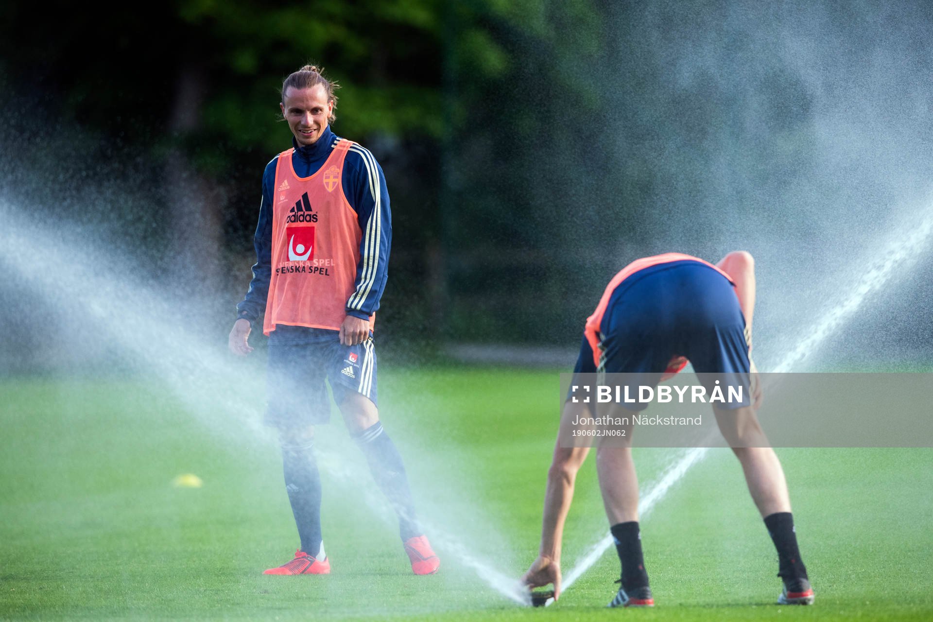 Niklas Hult of the Swedish national football team