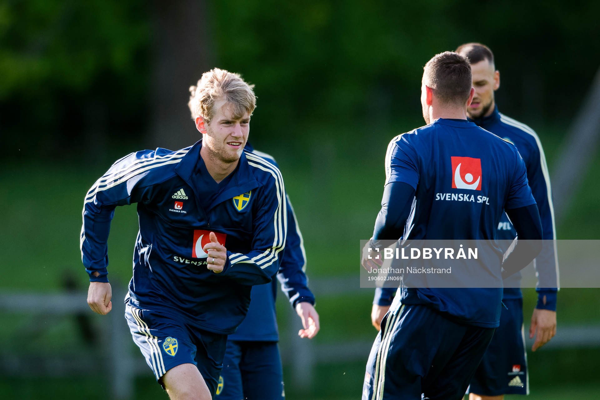 Filip Helander of the Swedish national football team