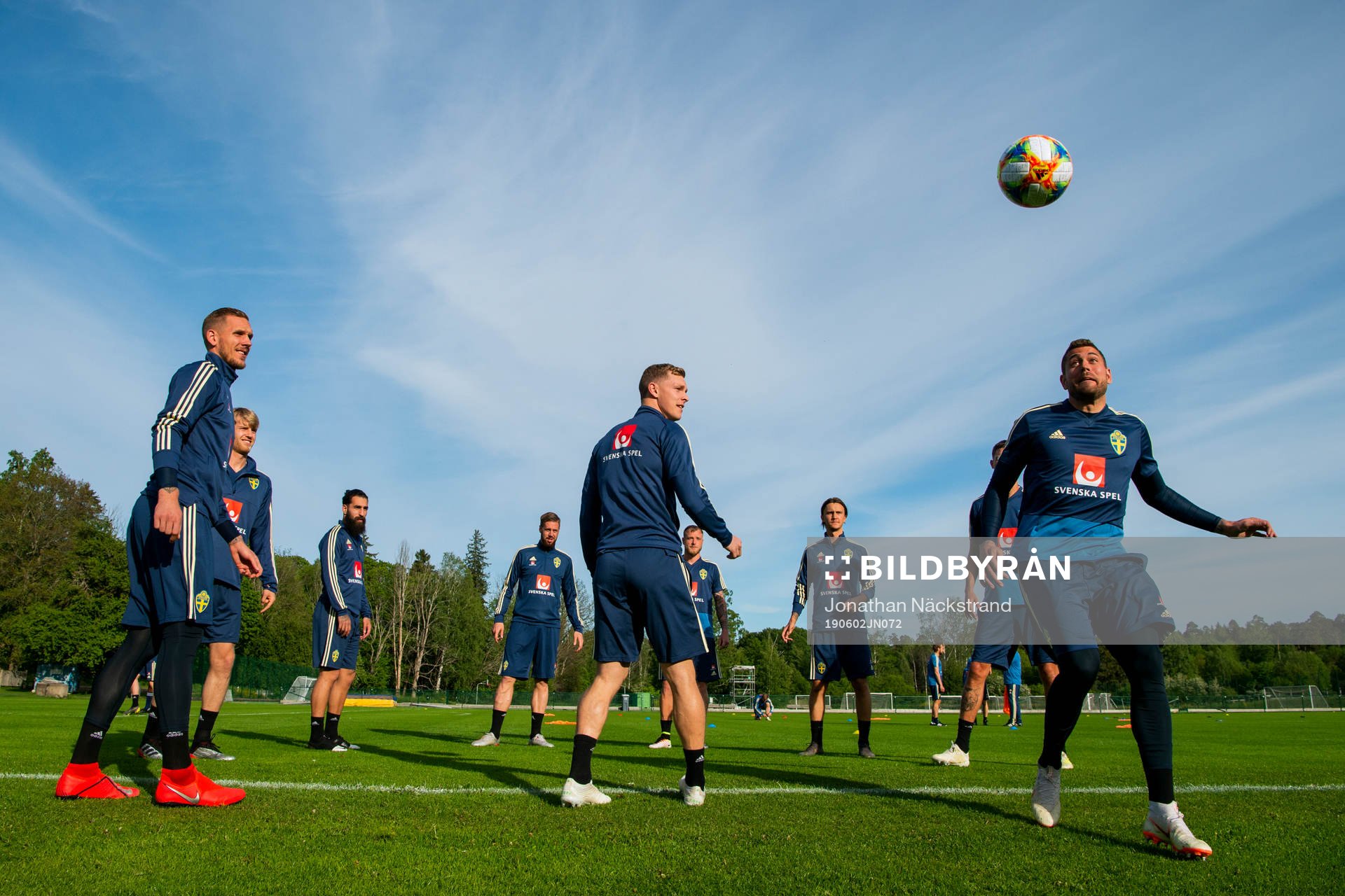 Players of the Swedish national football team