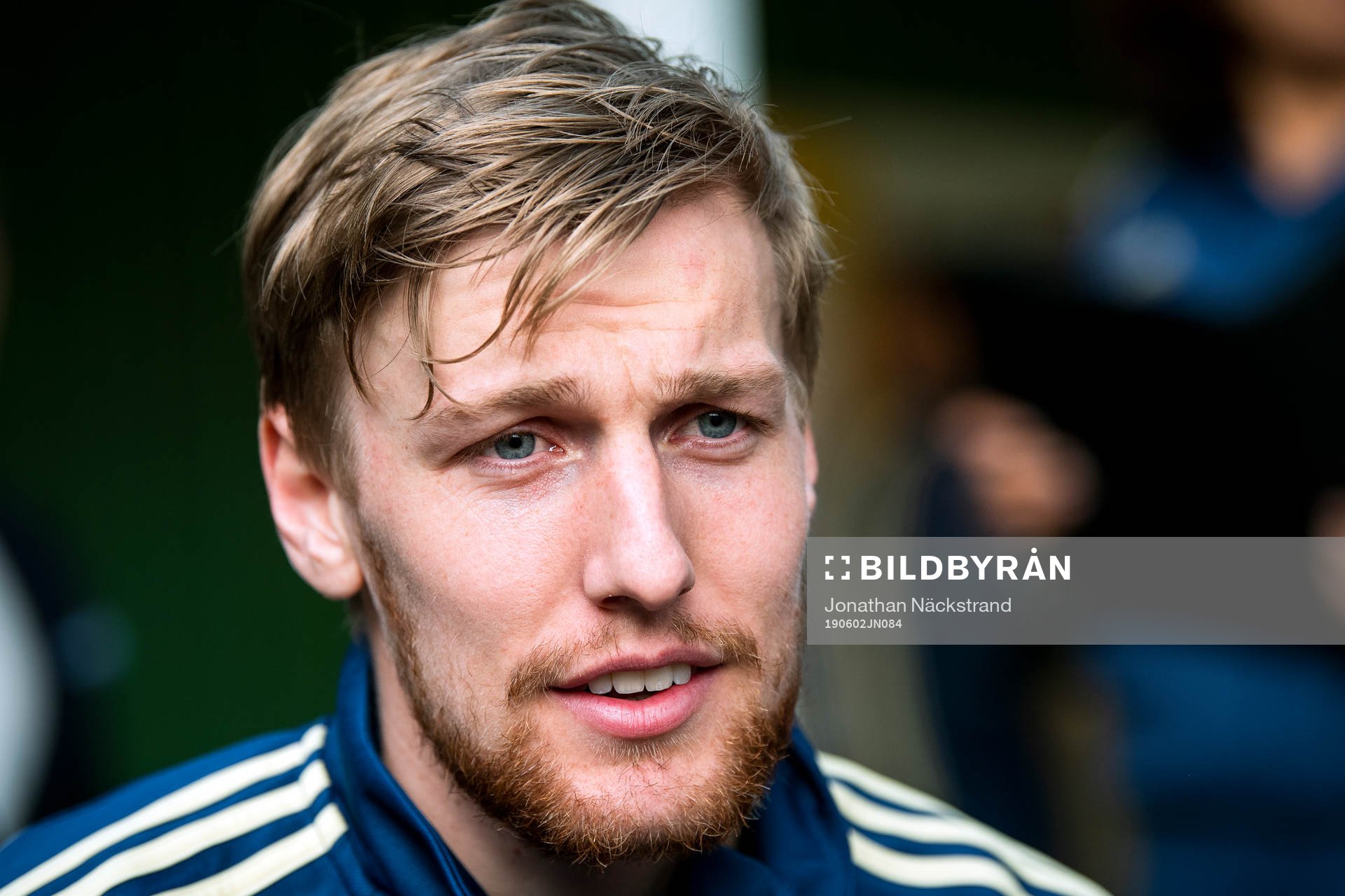Emil Forsberg of the Swedish national football team speaks