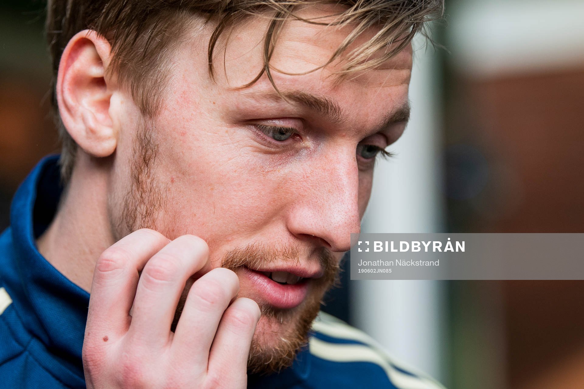 Emil Forsberg of the Swedish national football team speaks