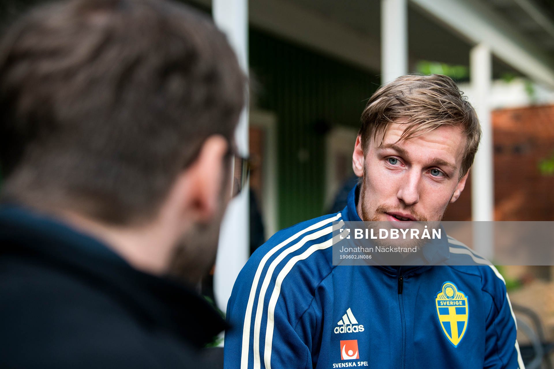 Emil Forsberg of the Swedish national football team speaks