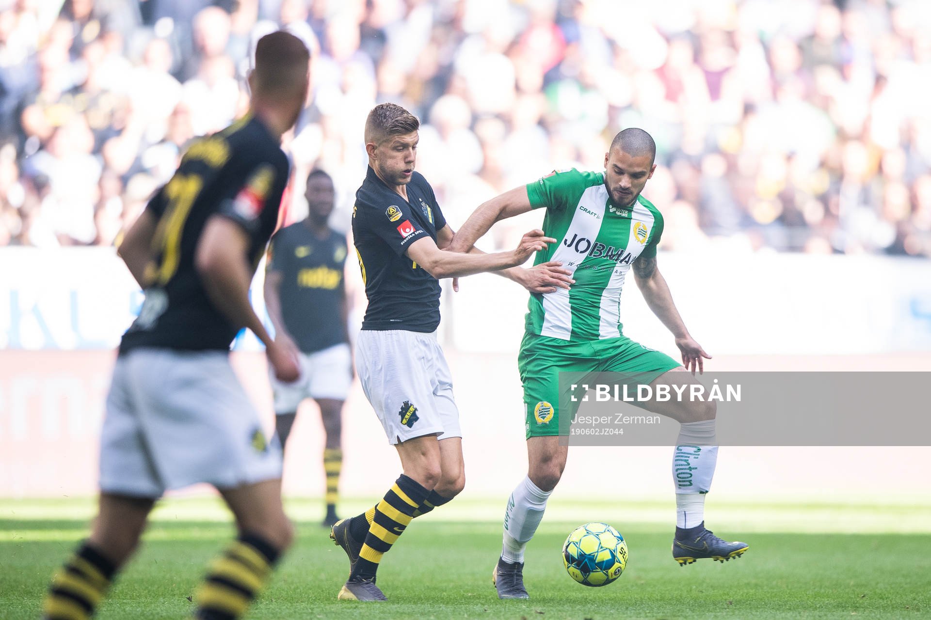 s Anton Salétros och Hammarbys Vladimir Rodic
