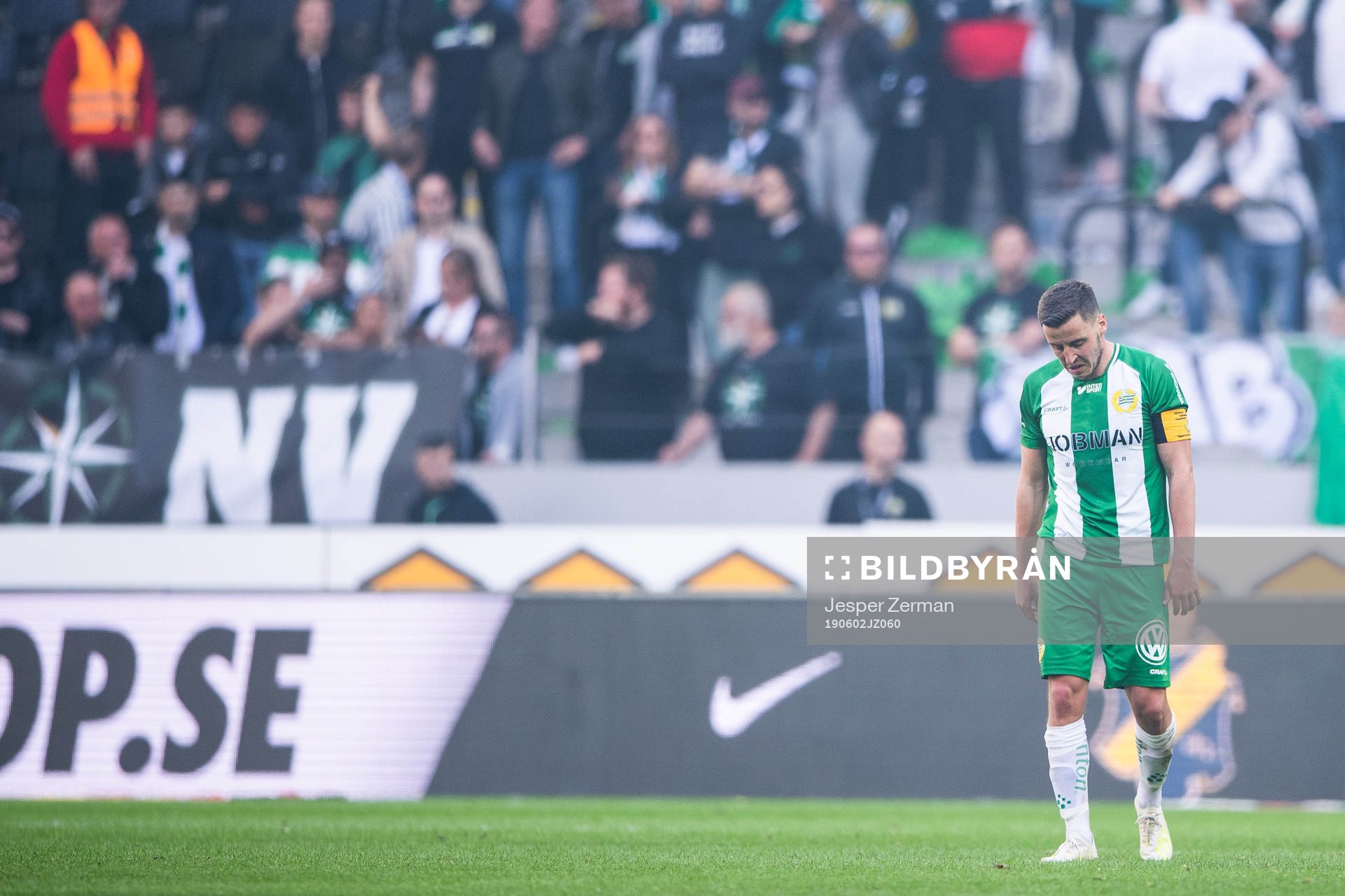 Hammarbys Jeppe Andersen deppar