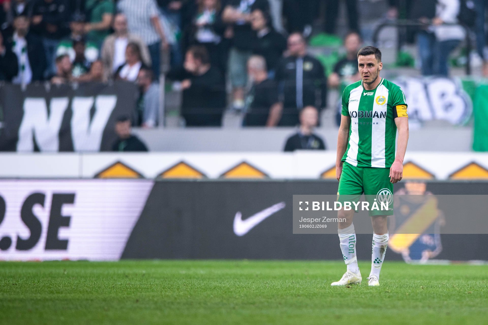 Hammarbys Jeppe Andersen deppar