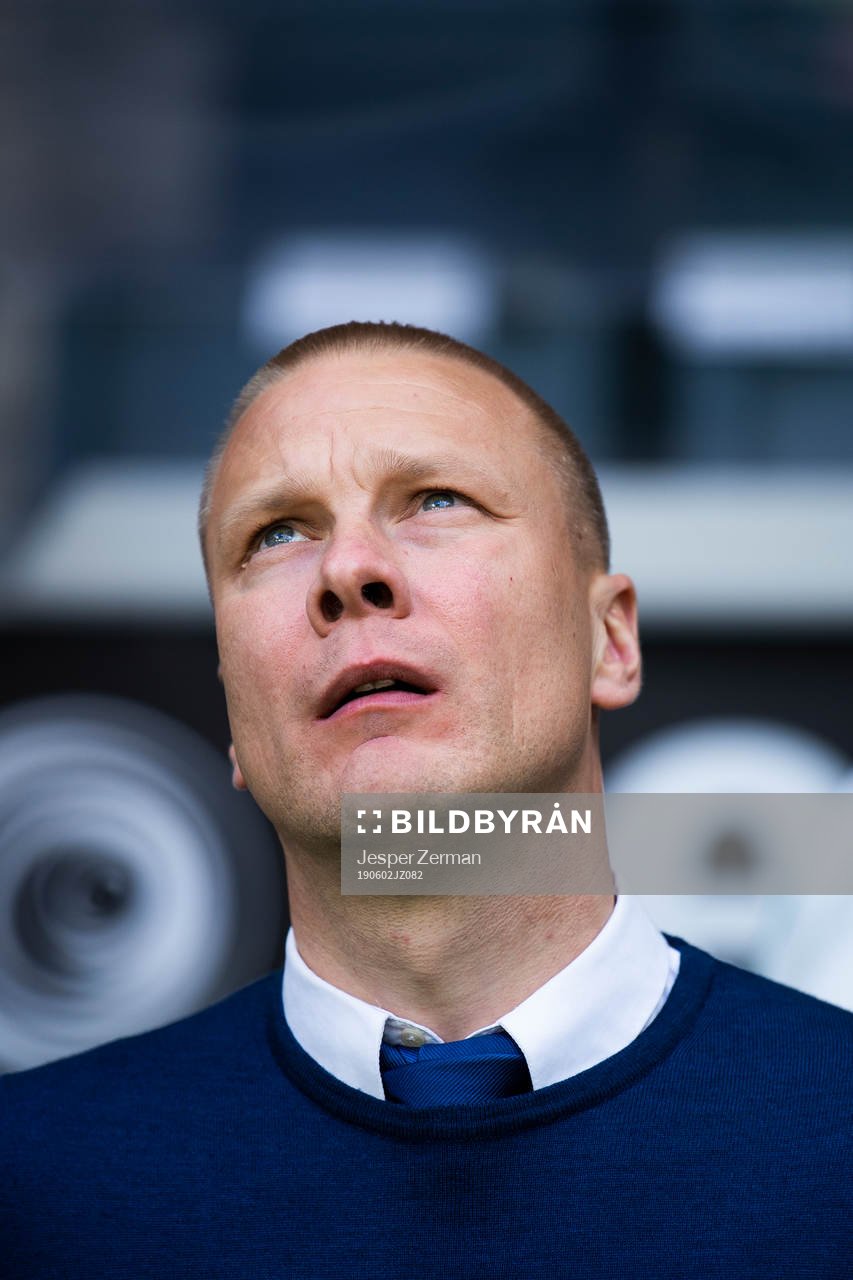 Hammarbys tränare Stefan Billborn