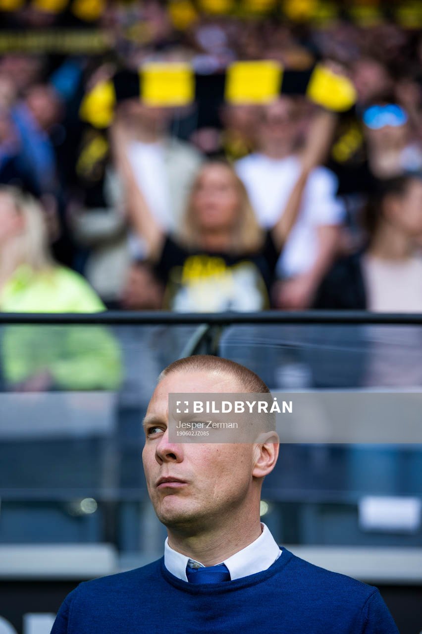 Hammarbys tränare Stefan Billborn