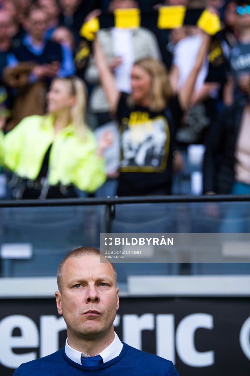 Hammarbys tränare Stefan Billborn