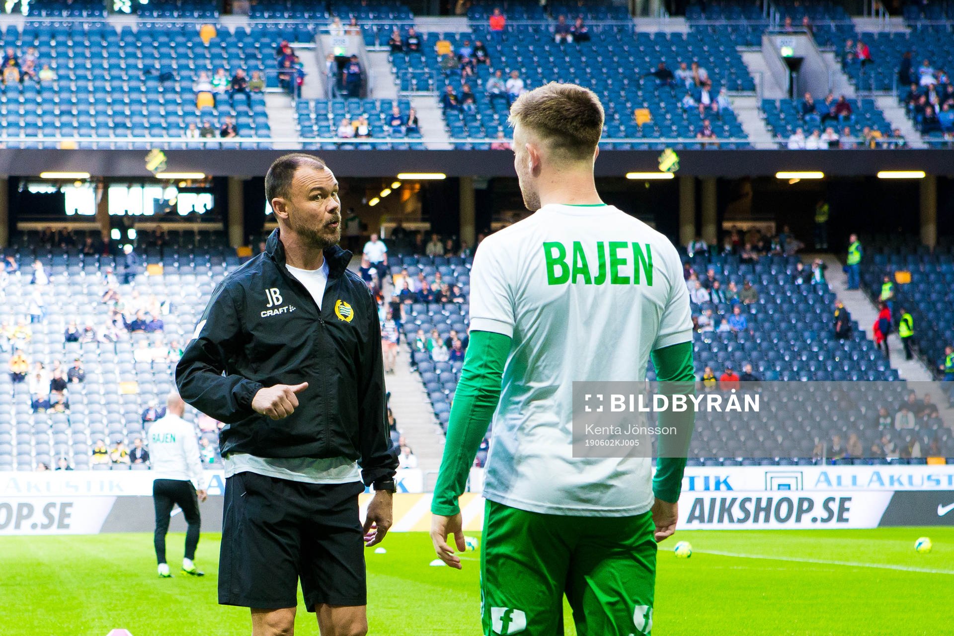 Hammarbys assisterande tränare Joachim Björklund med