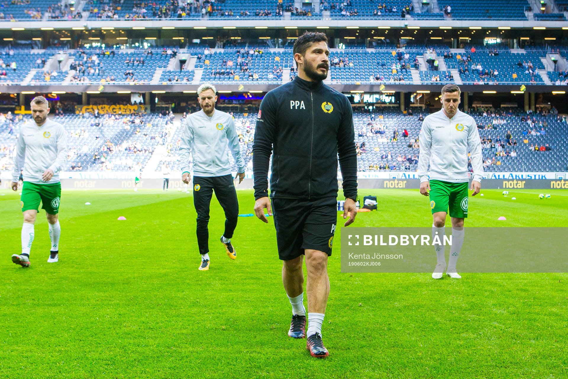 Hammarbys assisterande tränare Pablo Pinones-Arce