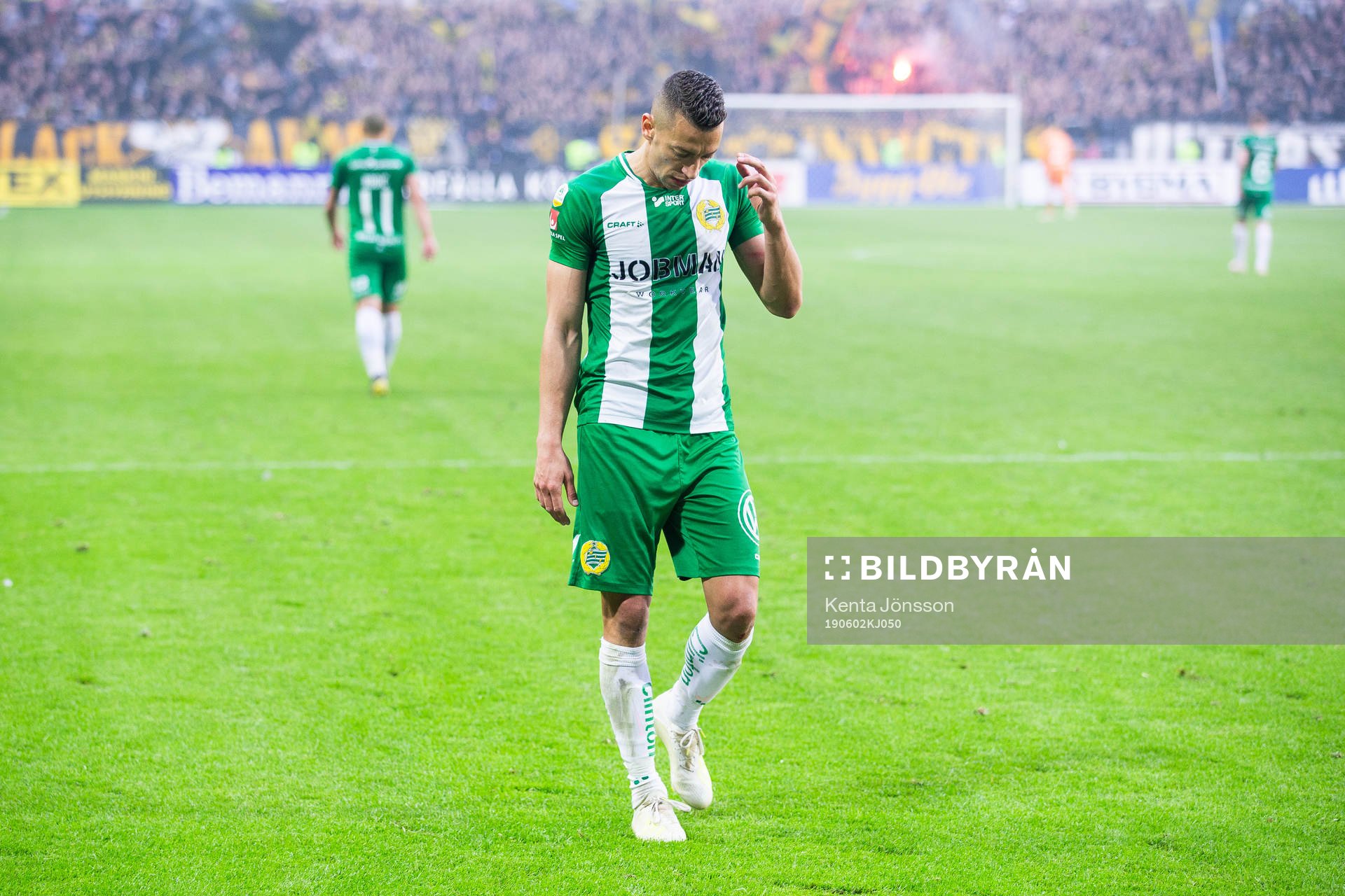 Hammarbys Nikola Djurdjic deppar