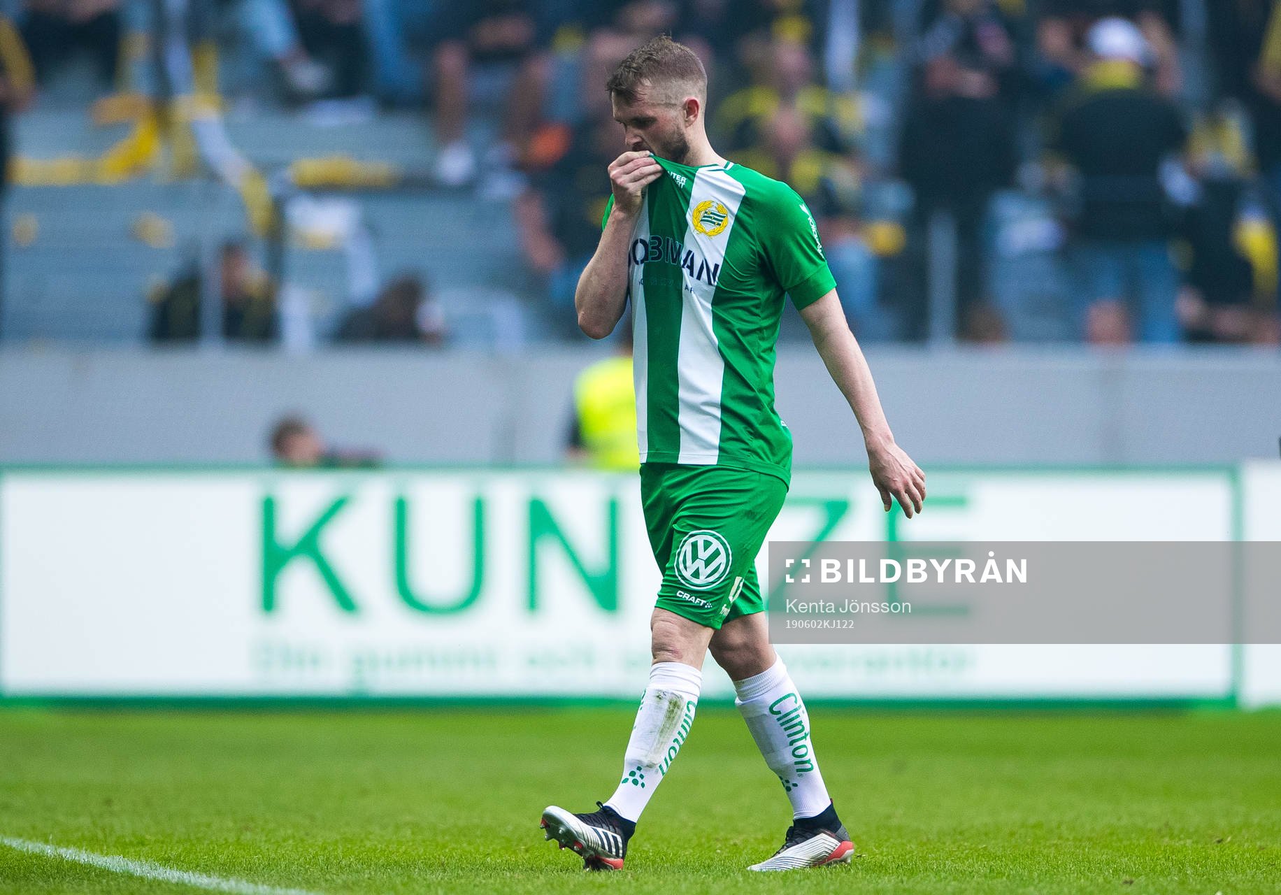 Hammarbys Mads Fenger Nielsen deppar