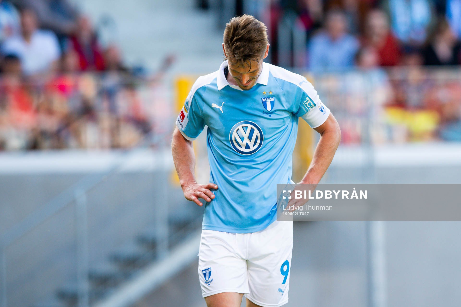 2 Malmö FFs Markus Rosenberg deppar