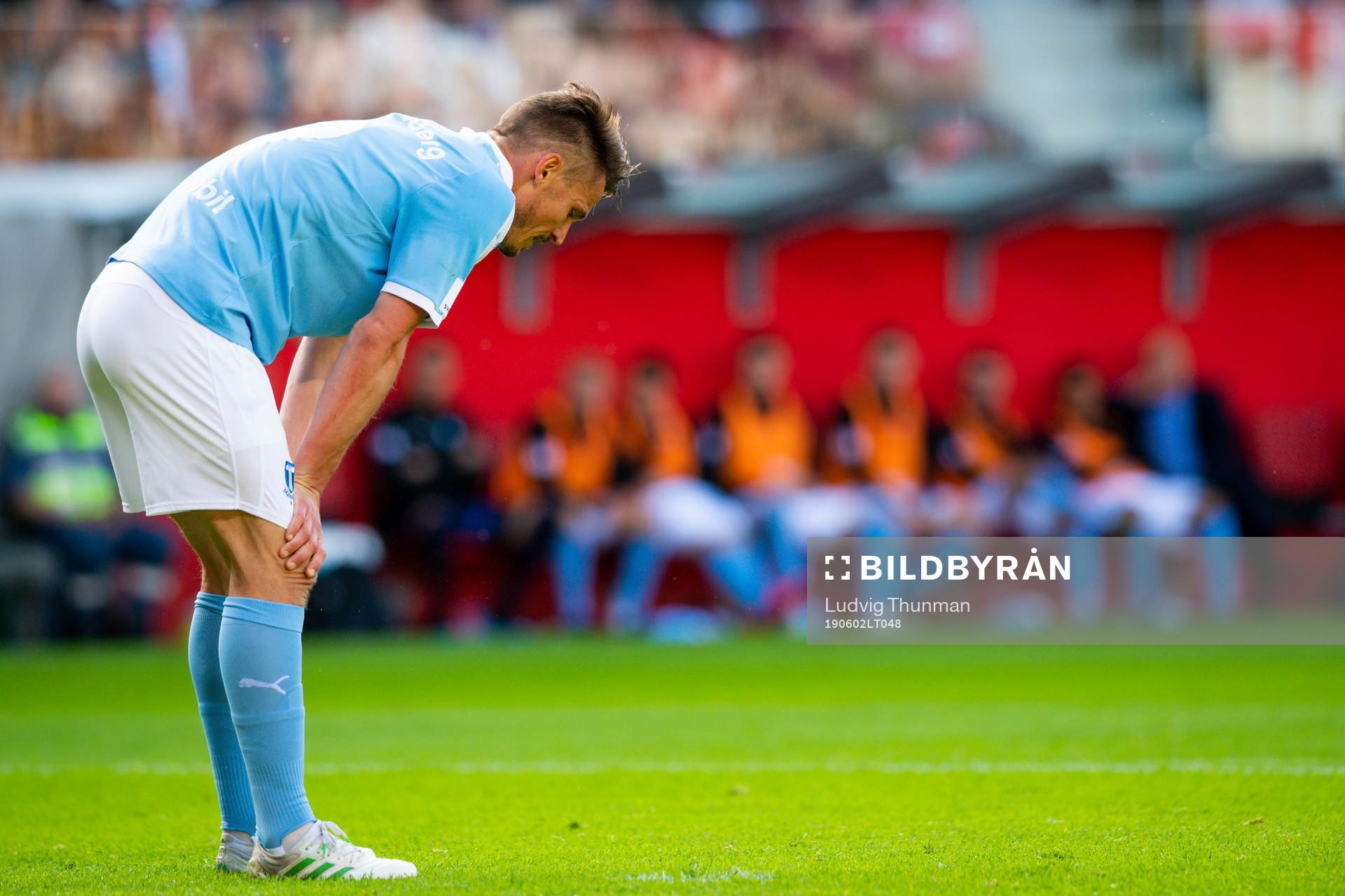 2 Malmö FFs Markus Rosenberg deppar