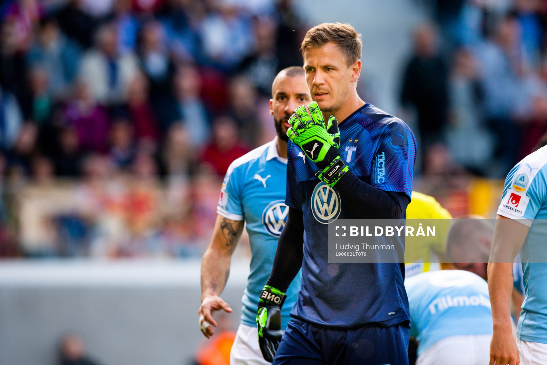 2 Malmö FFs målvakt Johan Dahlin