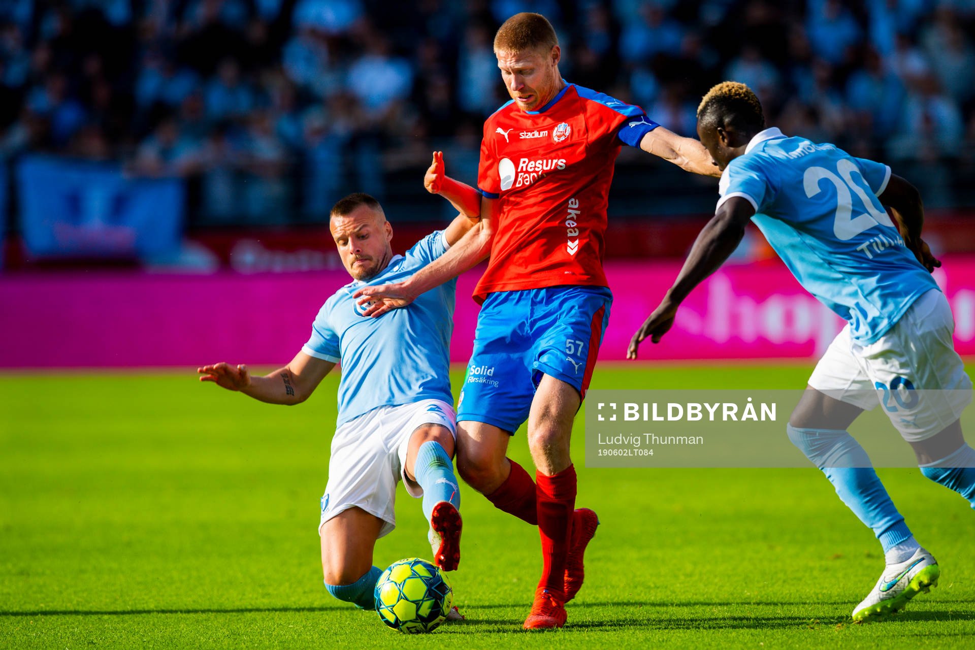 2 Helsingborgs Markus Holgersson och Malmö FFs Eric