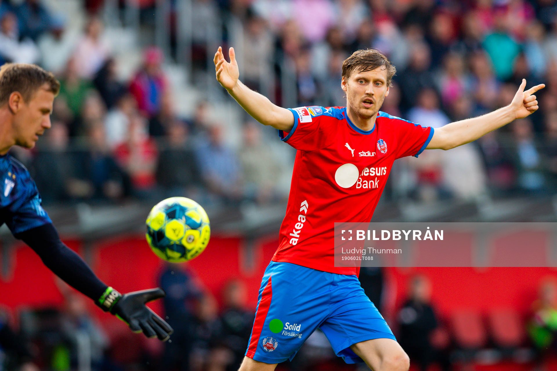 2 Helsingborgs Andri Runar Bjarnason och Malmö FFs
