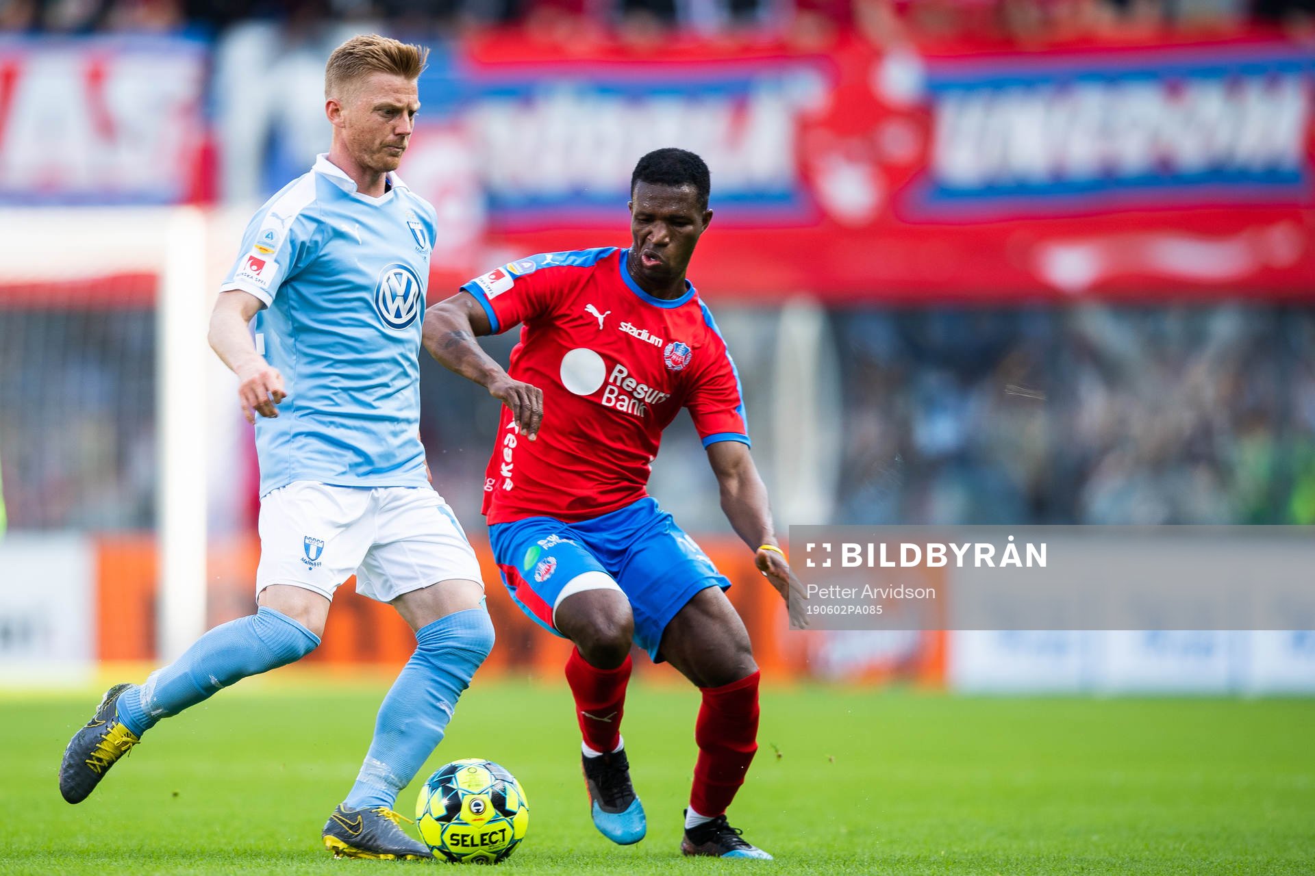 2 Malmö FFs Anders Christiansen och Helsingborgs Mohammed