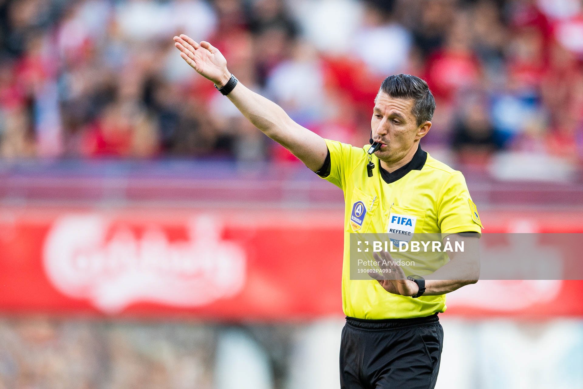2 Helsingborgs domare Bojan Pandzic
