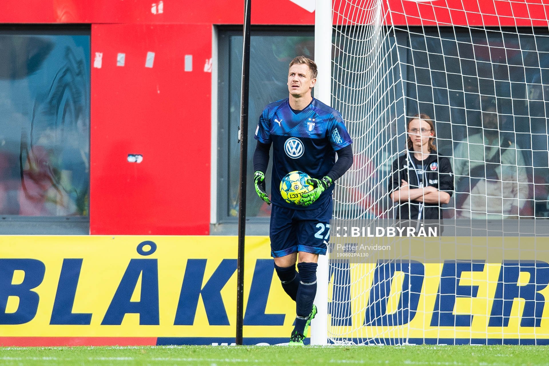 2 Malmö FFs målvakt Johan Dahlin