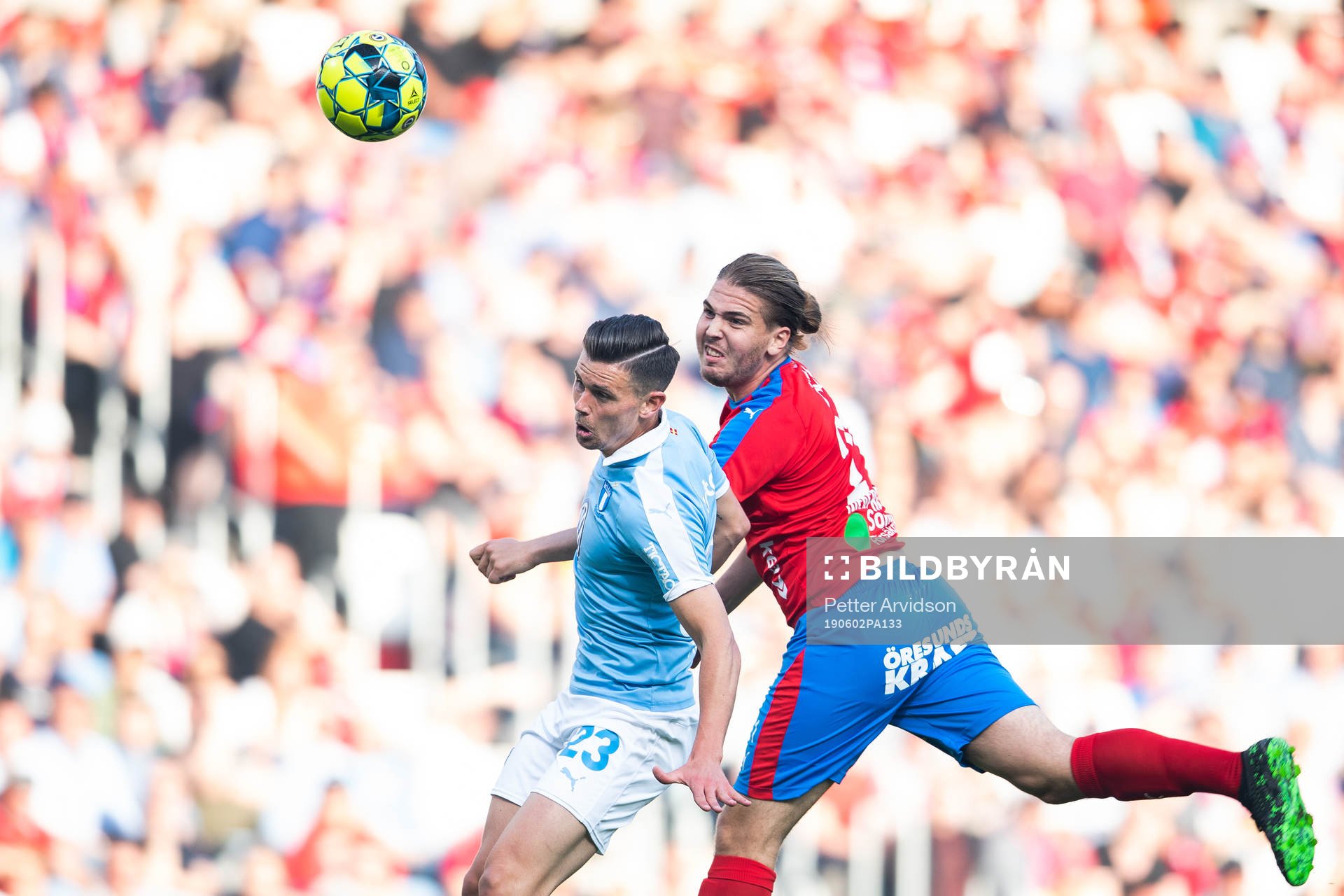 2 Helsingborgs Charlie Weberg och Malmö FFs Marcus