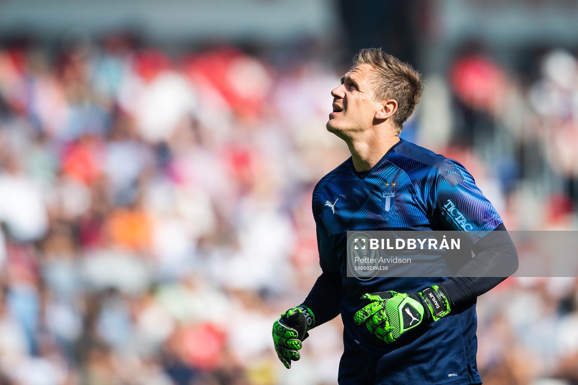 2 Malmö FFs målvakt Johan Dahlin