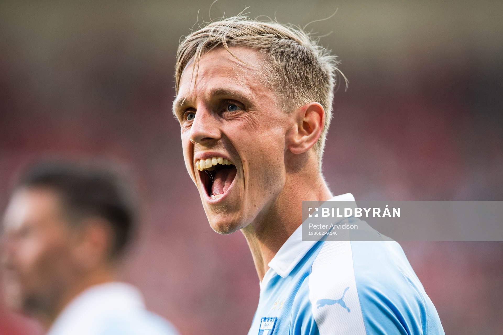 2 Malmö FFs Sören Rieks jublar