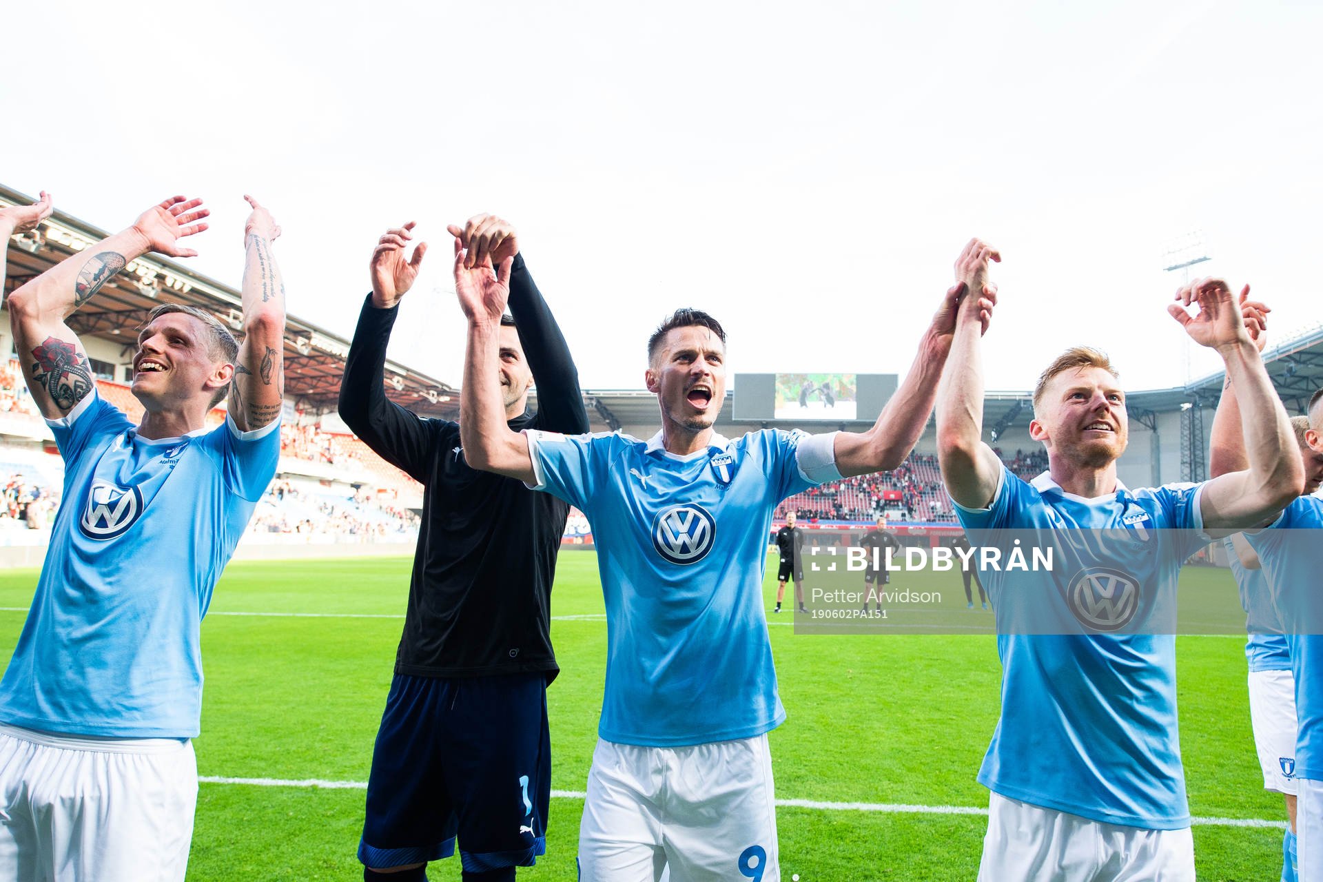2 Malmö FFsSören Rieks, Markus Rosenberg och Anders