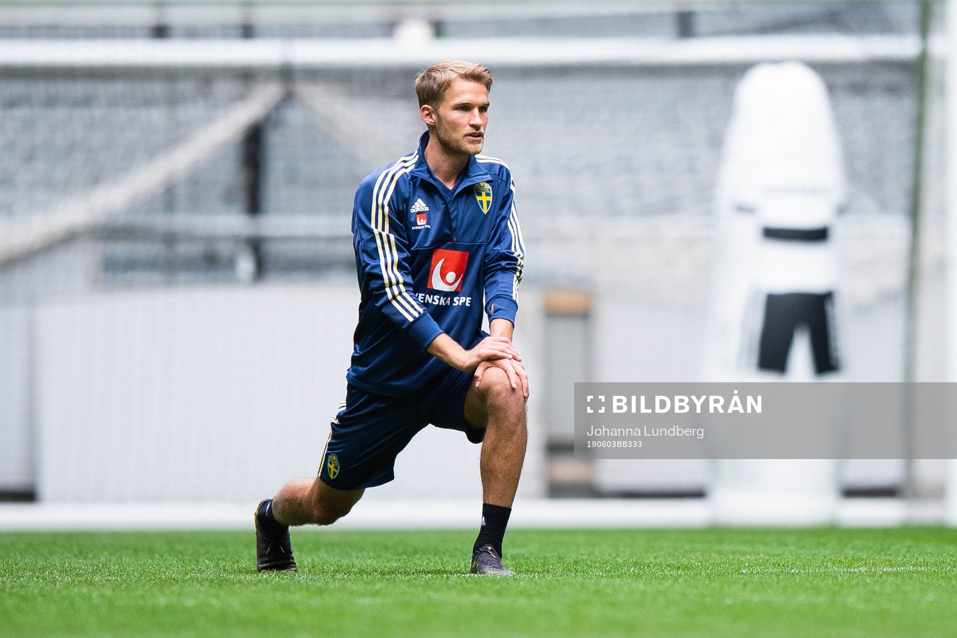 Sebastian Andersson of the Swedish national football team