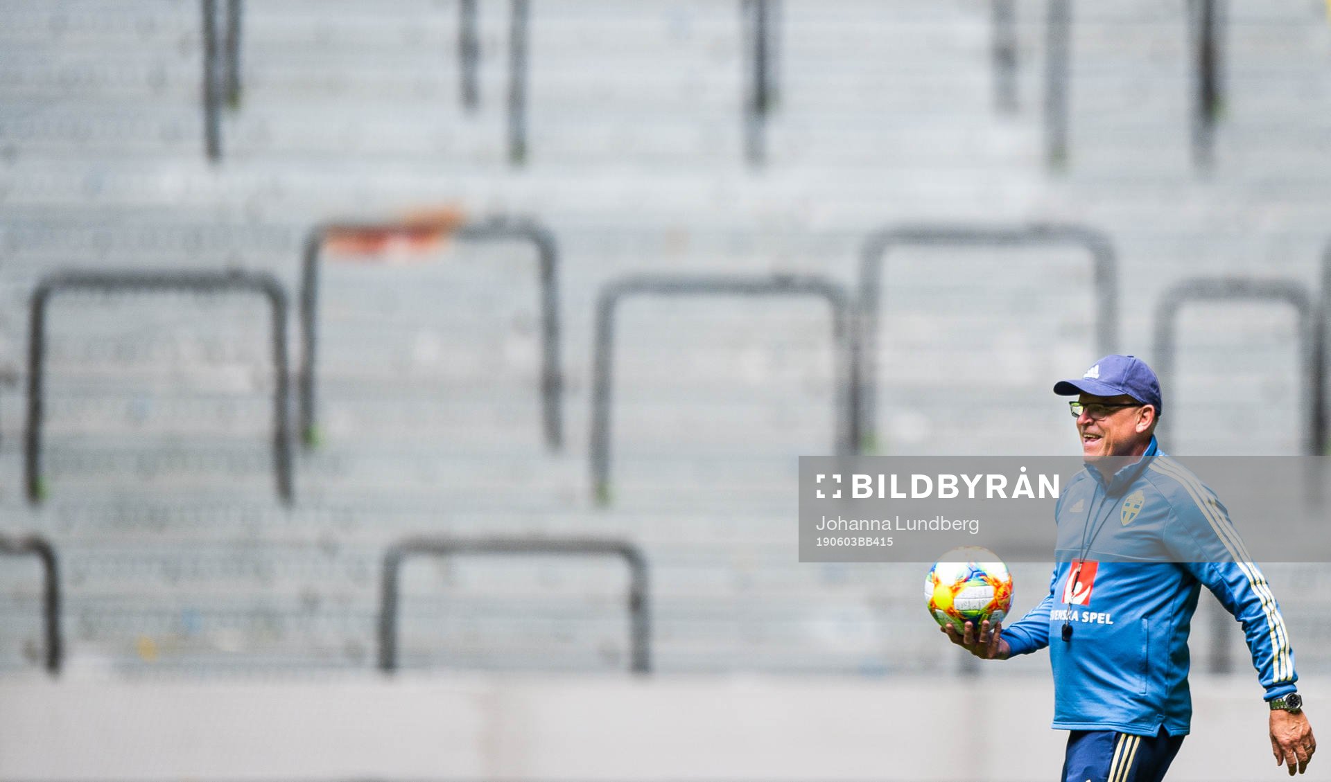 Janne Andersson, head coach of the Swedish national