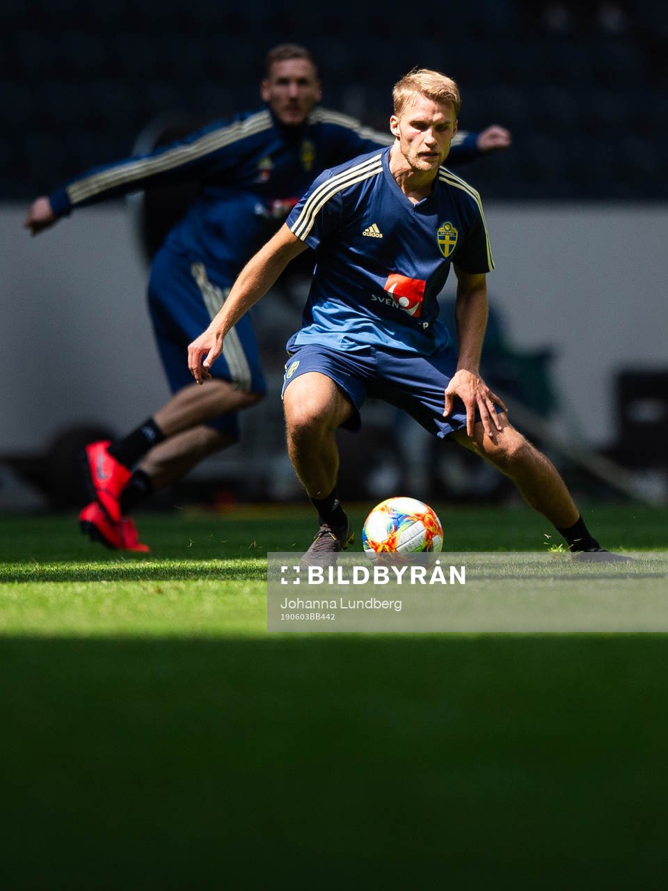 Sebastian Andersson  of the Swedish national football team