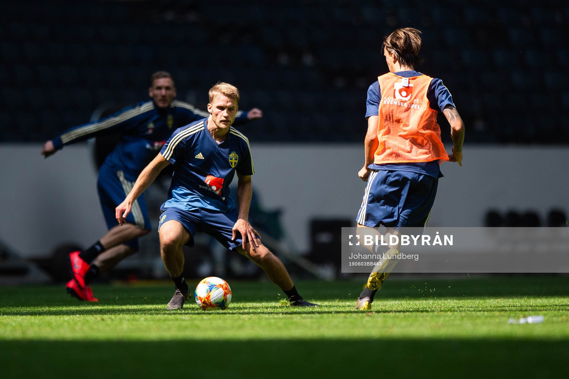 Sebastian Andersson  of the Swedish national football team