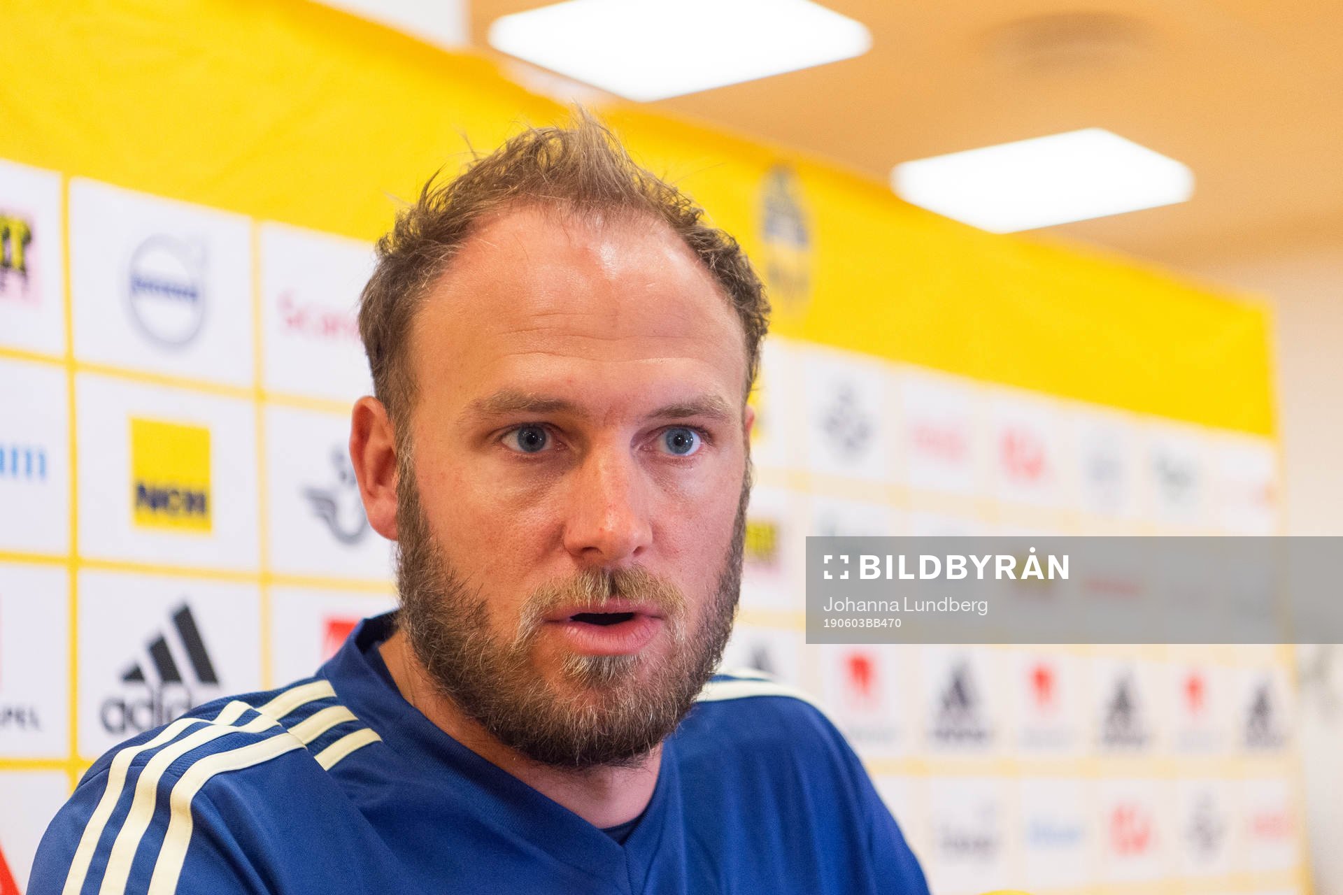 Andreas Granqvist of the Swedish national football team