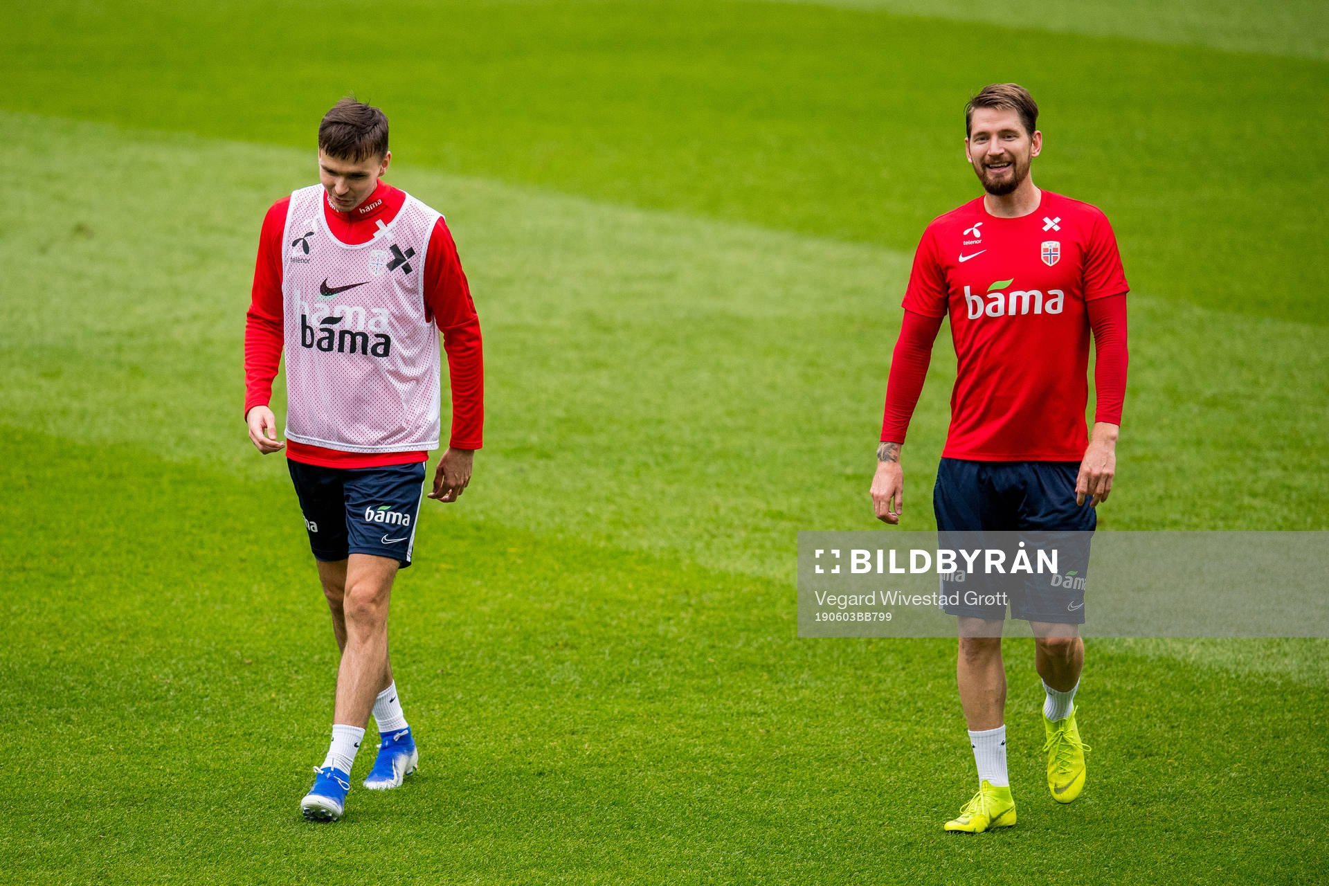 Ole Kristian Selnæs and Stefan Strandberg of Norway