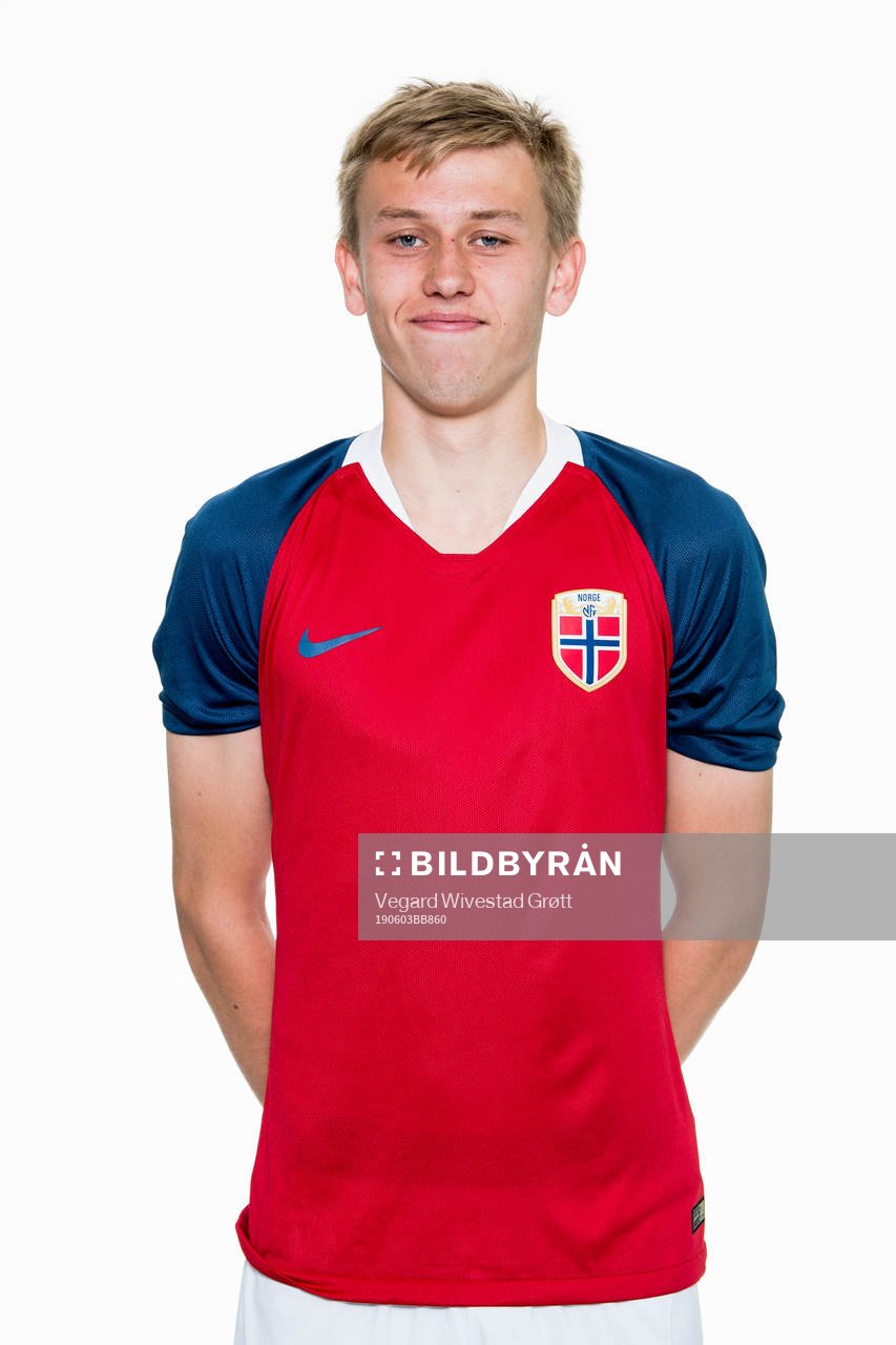 Elias Kristoffersen Hagen of Norway poses for a portrait
